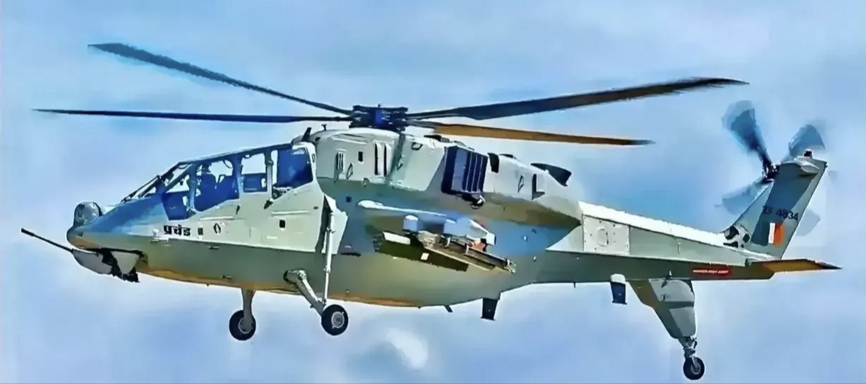 中国武装直升机和印度武装直升机对比图[打call]