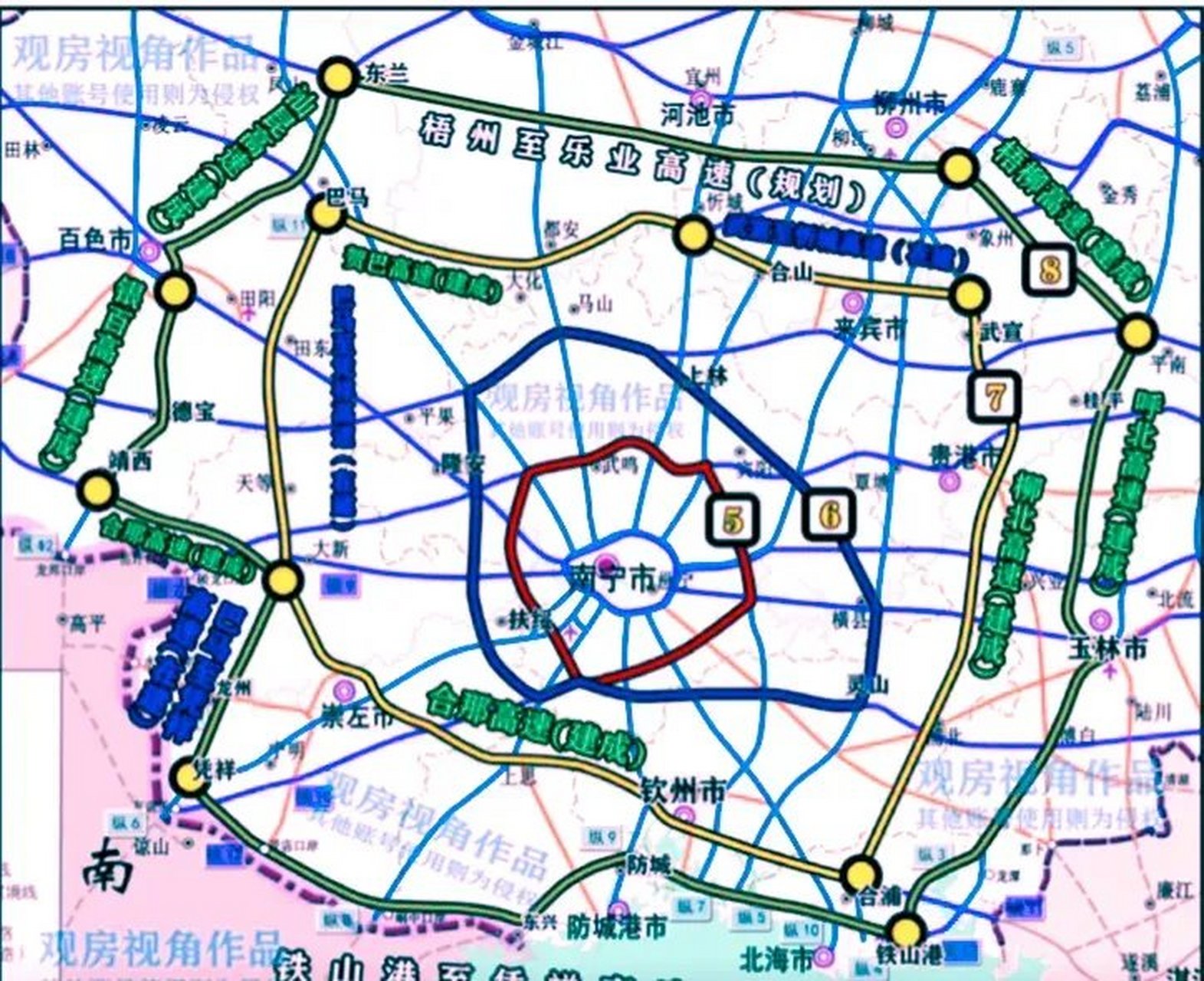 北京八环最新规划图图片