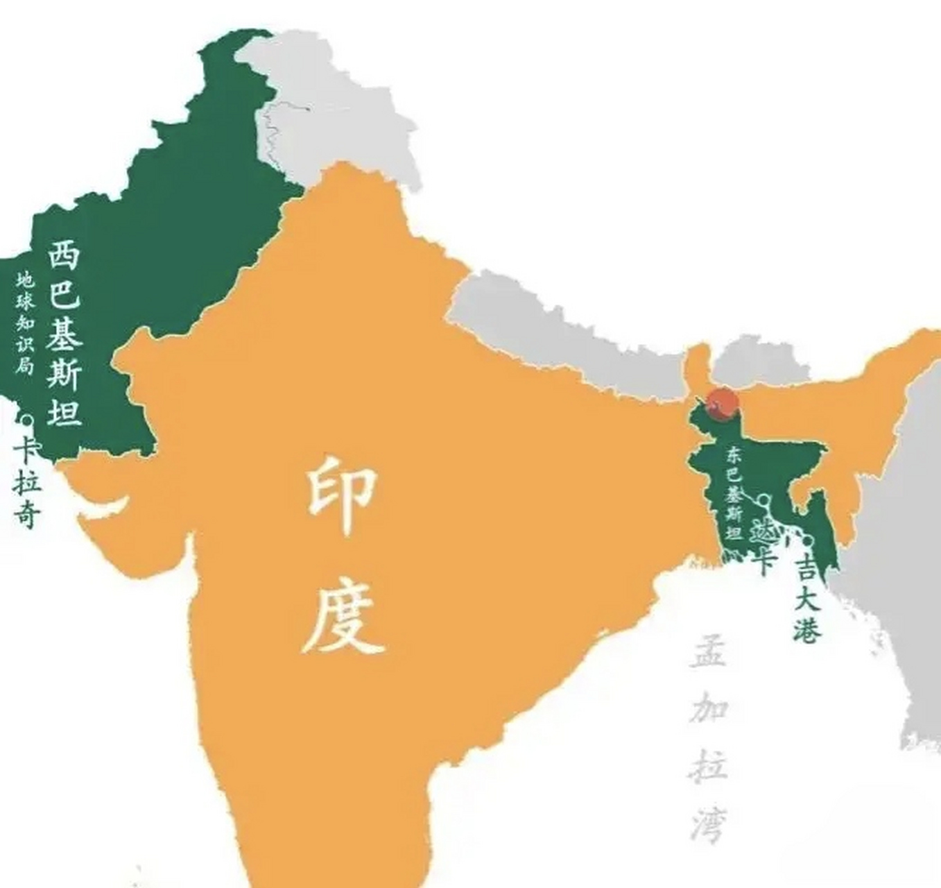 世界飞地哪家强?首选印度阿三郎!