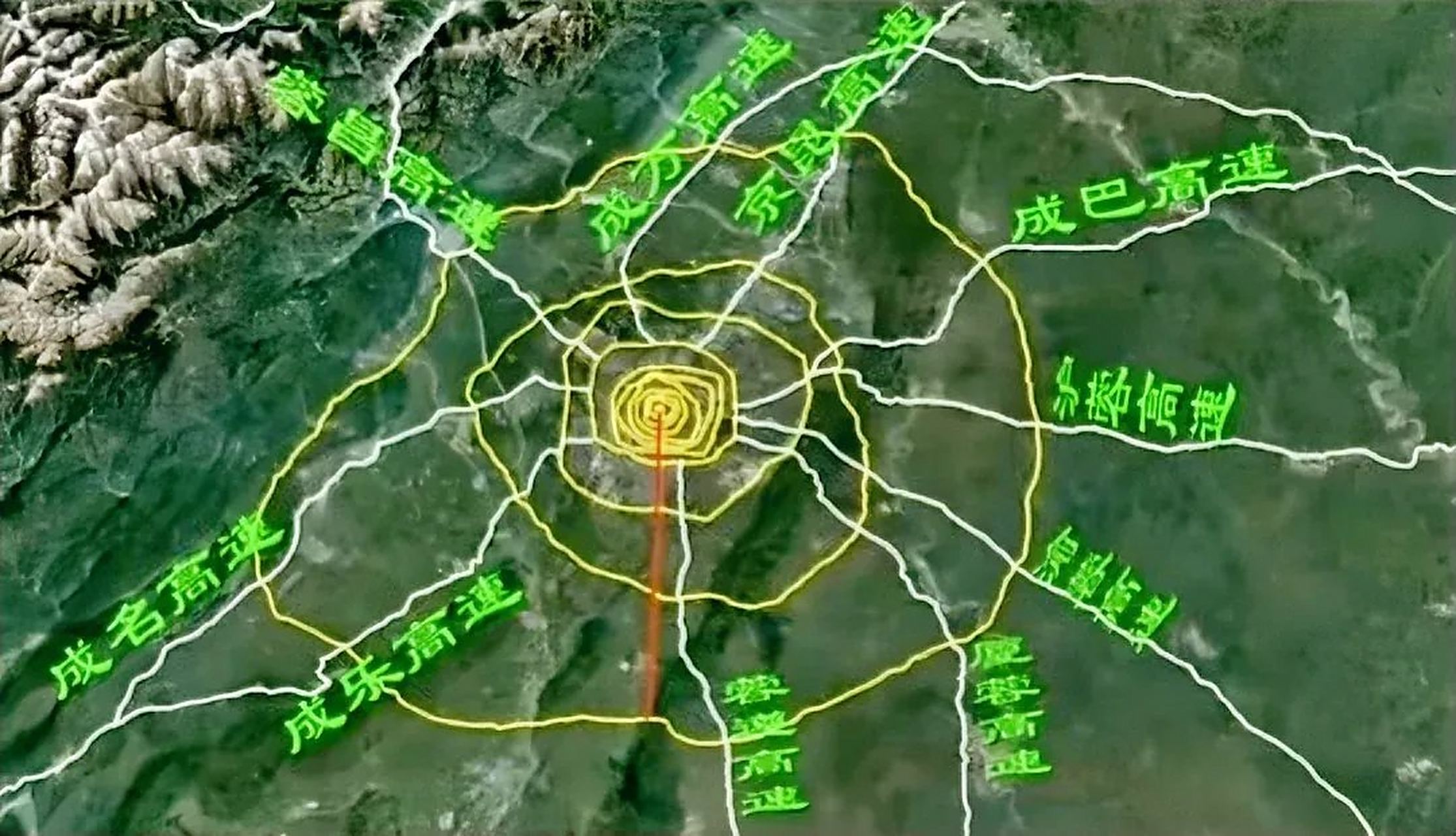北京有6环,成都有7环,南宁的有8环,谁的高速公路网更胜一筹?[awsl]