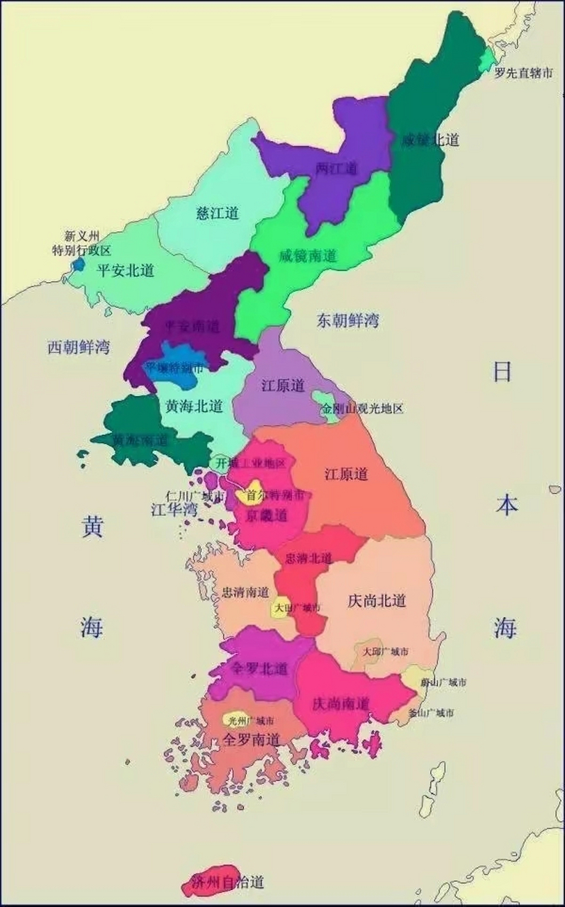 朝鲜半岛铁原地图图片