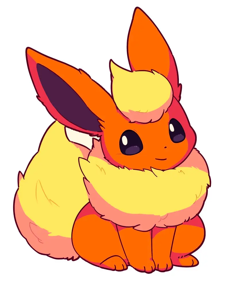 帅气可爱的火伊布