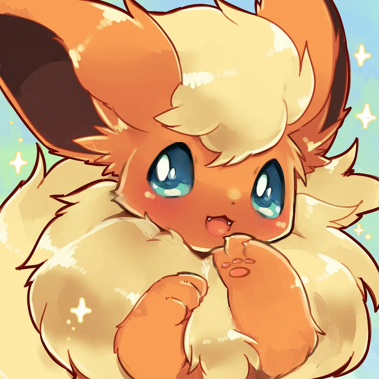 帅气可爱的火伊布