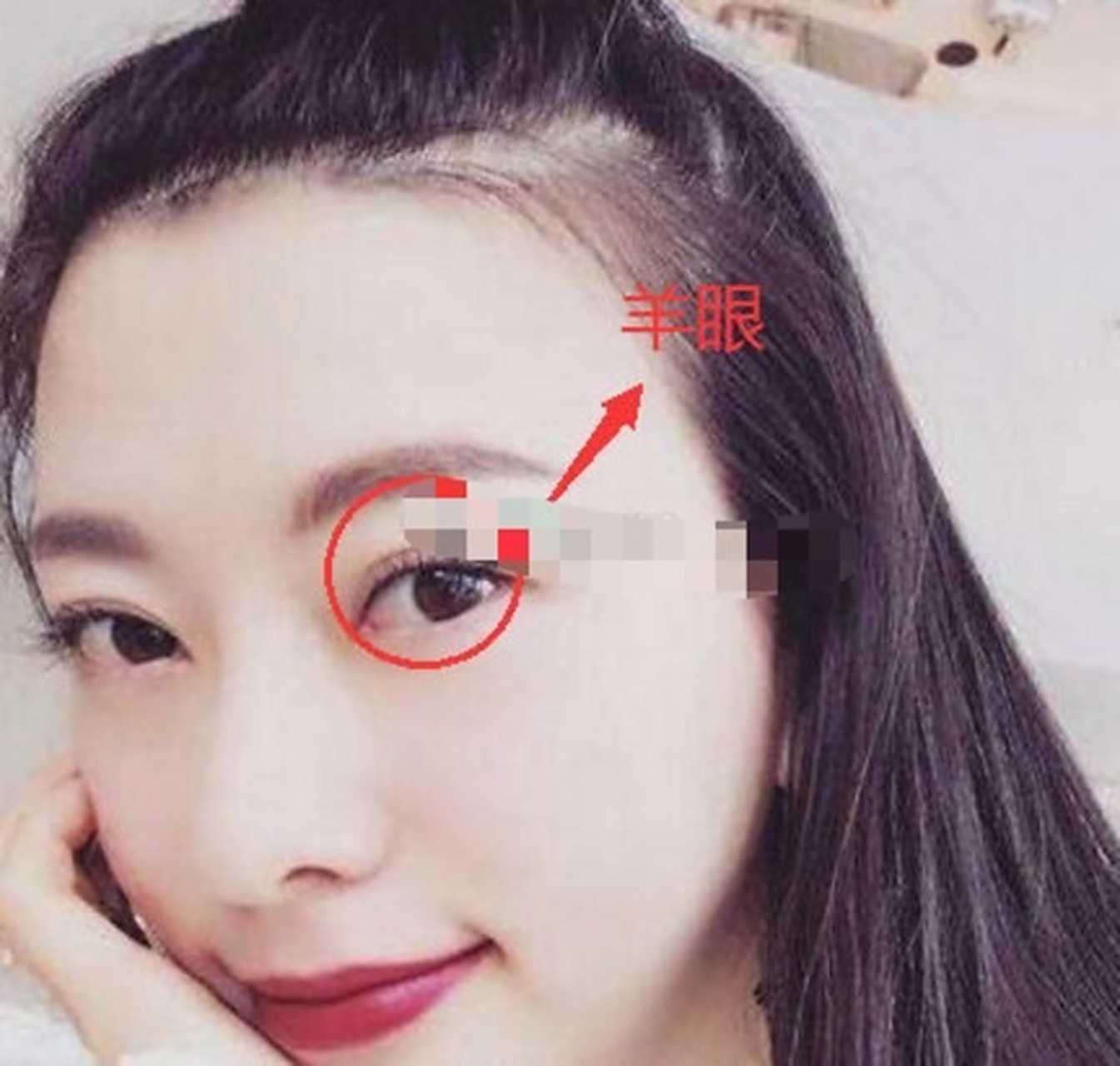 来讲解面相当中的羊眼,羊眼的特征:前后眼角相同,瞳孔昏暗而小,类似于