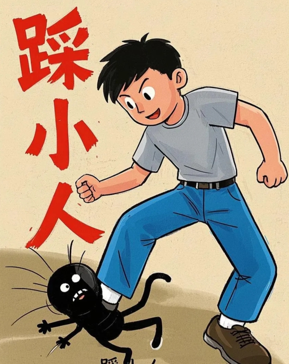 今天是踩小人的日子