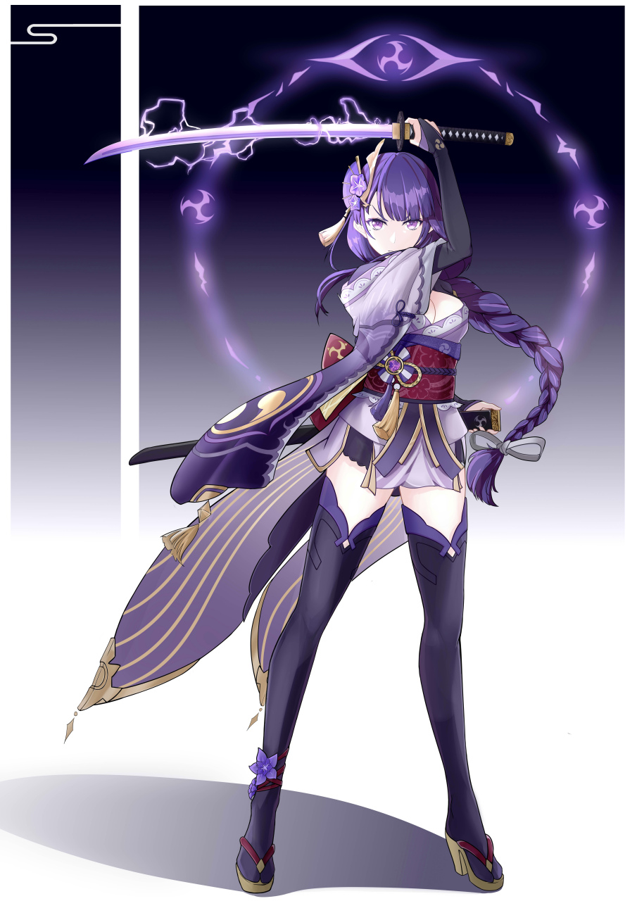 原神,雷电将军#二次元种图# #原神# #原神雷电将军