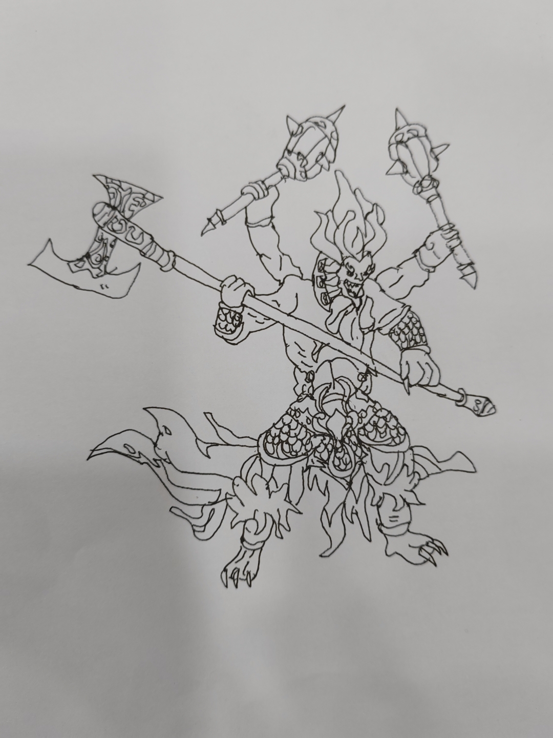 随便画的游戏人物