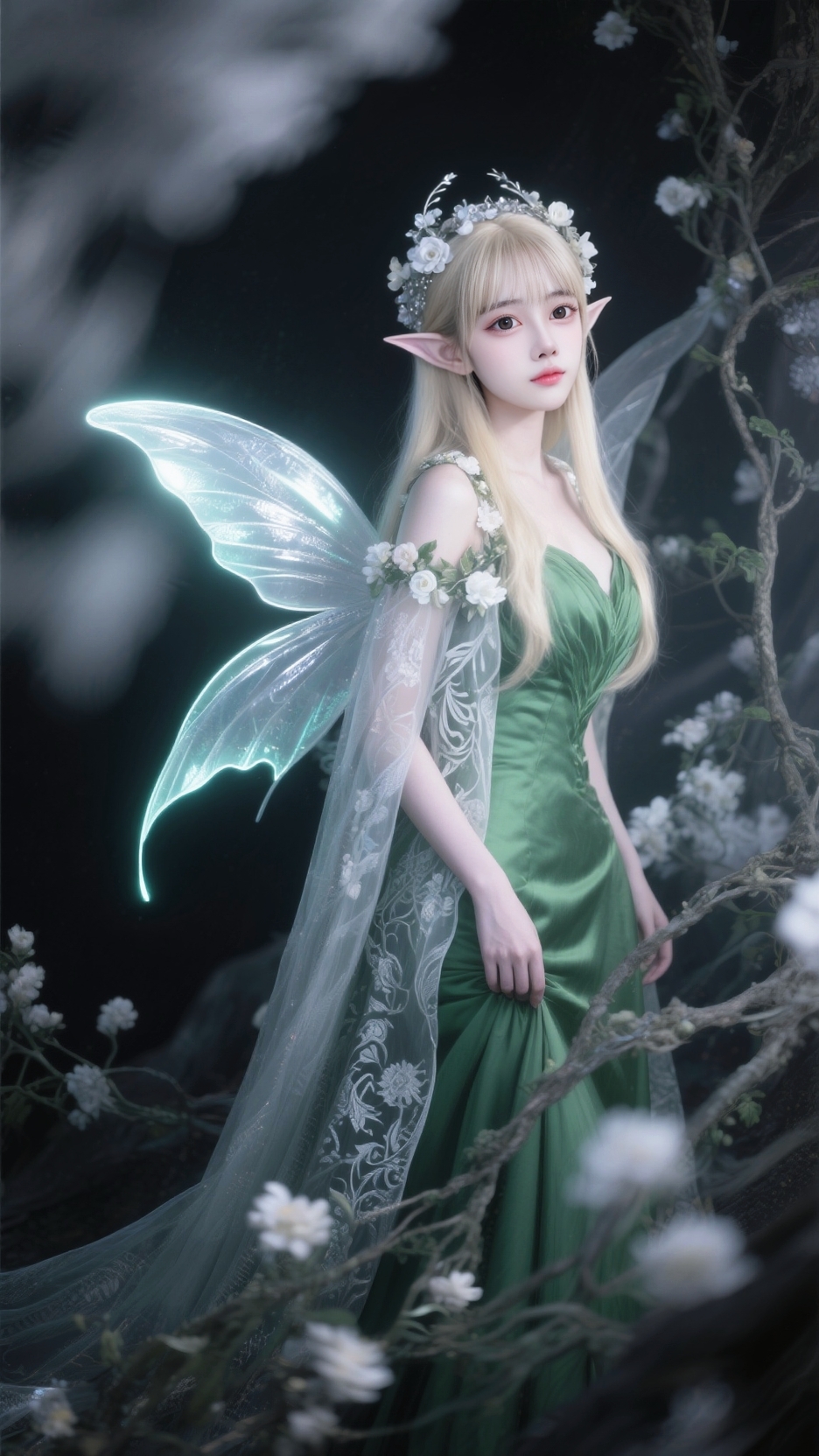 森林里的小精灵#养眼美女