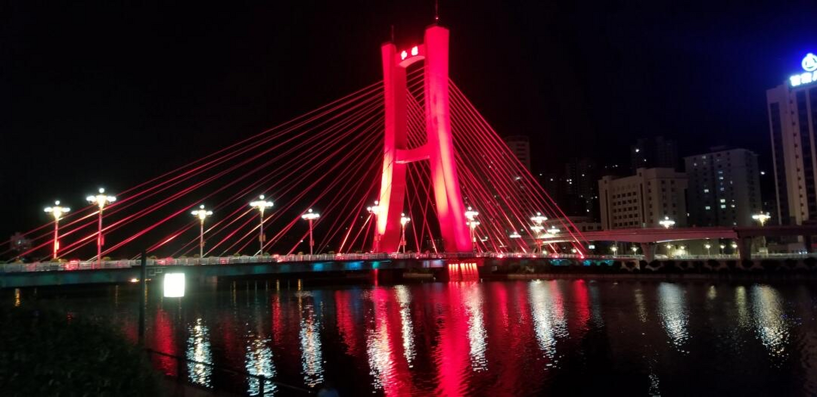 天水红桥夜景[嘻嘻][嘻嘻][嘻嘻]@肖宇梁rainco