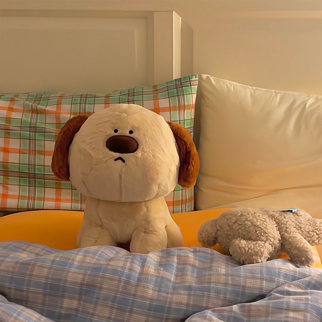 可爱玩偶背景图