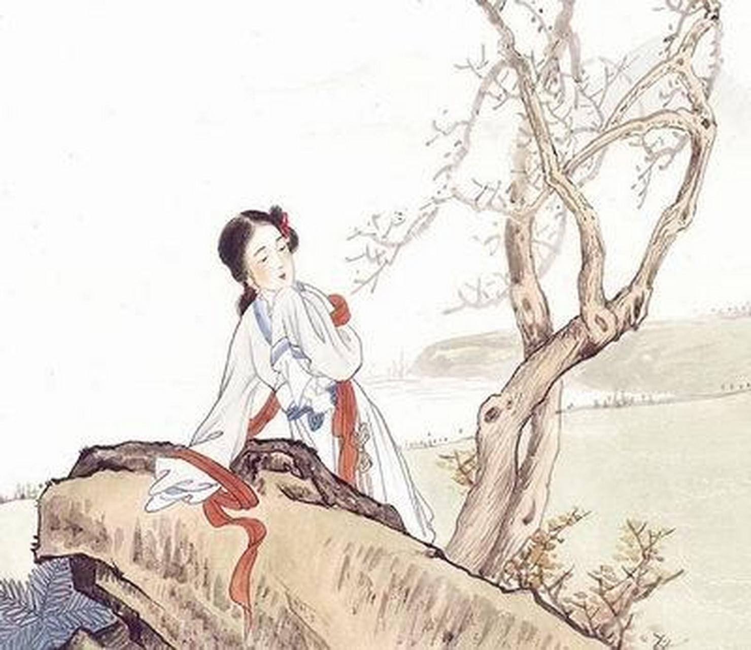 我先唱啊你和调  萚兮萚兮,——落叶落叶啊往下掉 风其漂女.