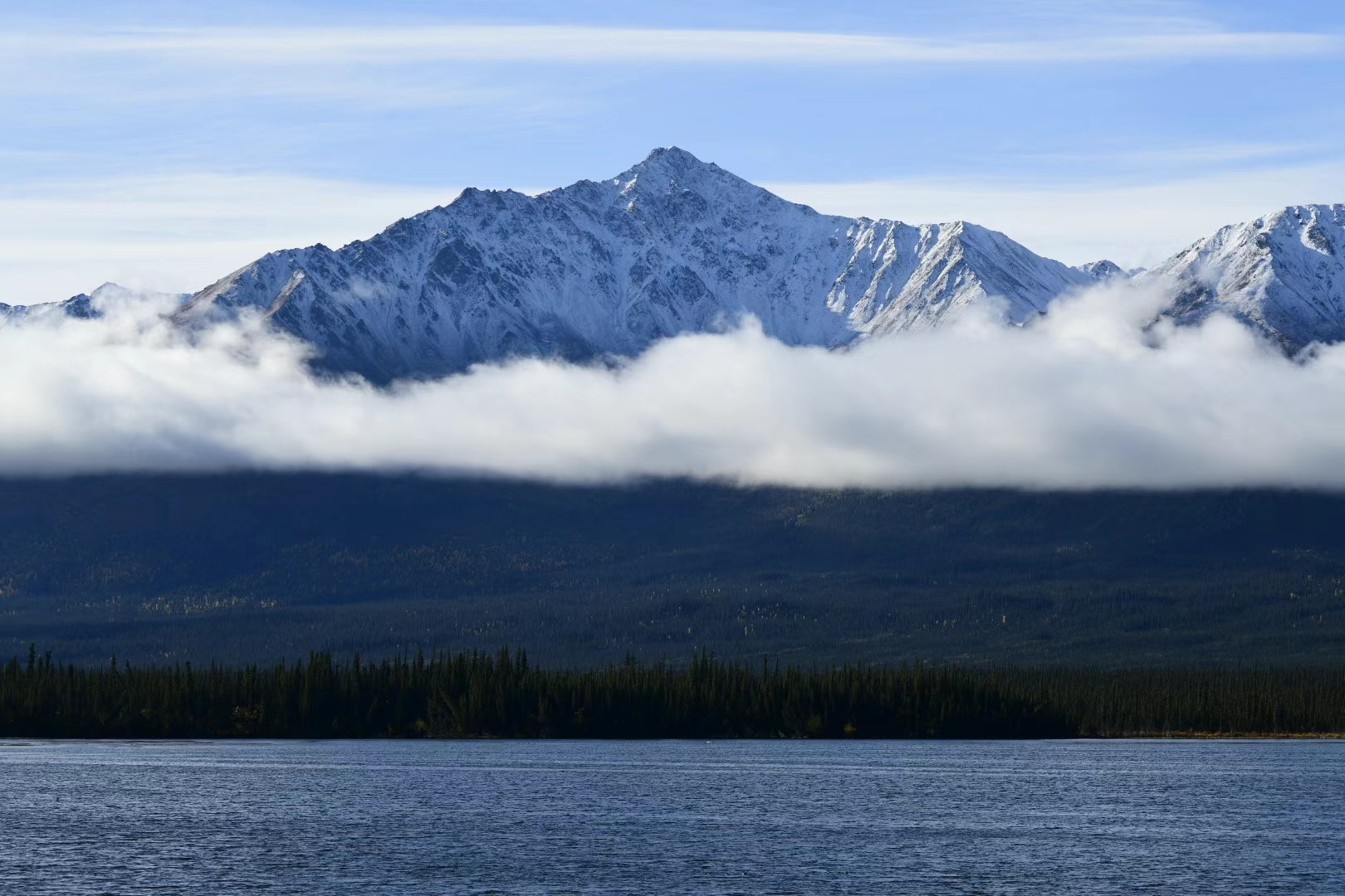 泛美公路活动记录11:beaver creek是加拿大育空地区最西边的居民区,再