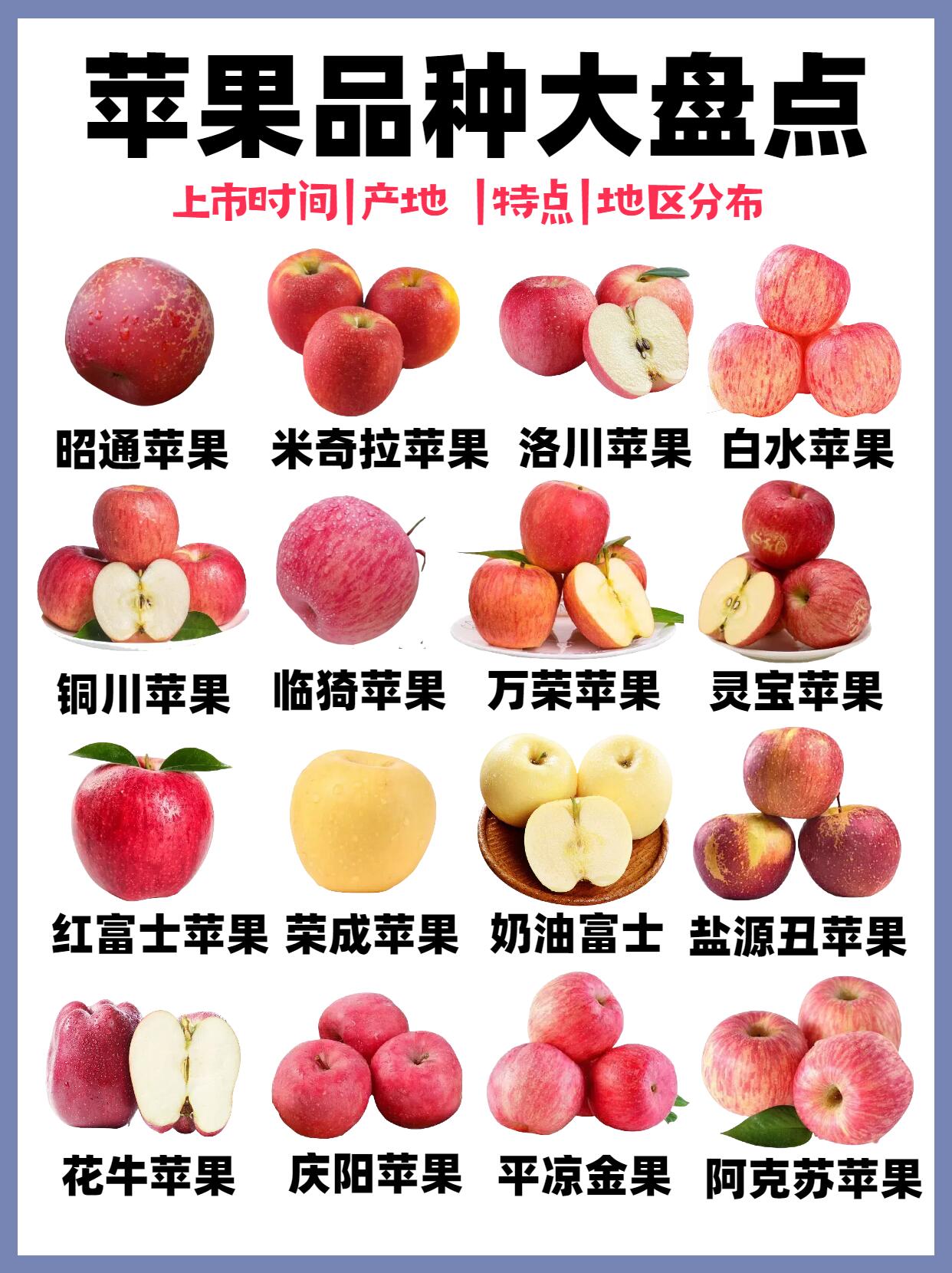 苹果品种大盘点!