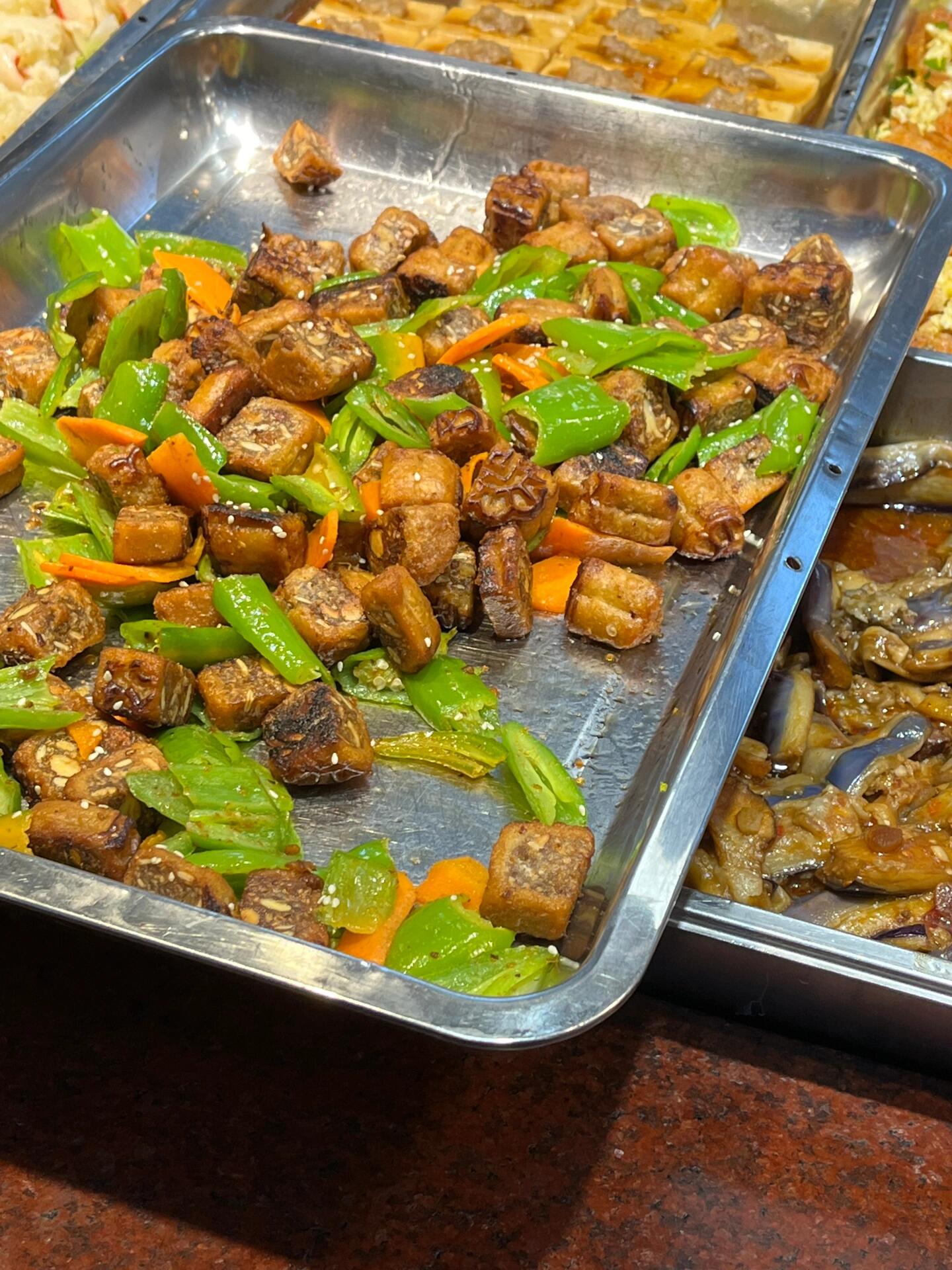 食堂做的这个是黑暗料理吗?什么奇葩菜系