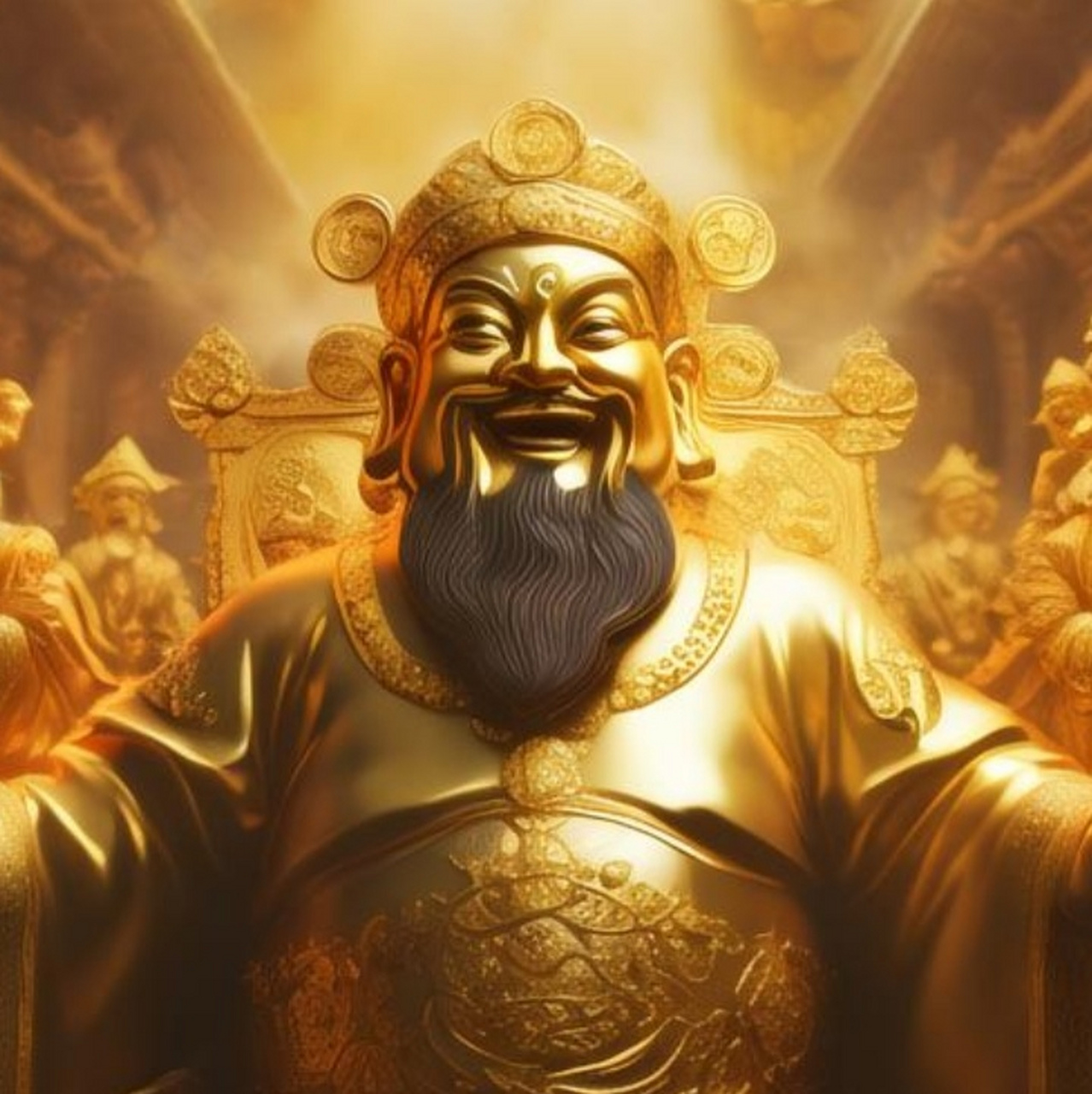 发财年# #黄金财神