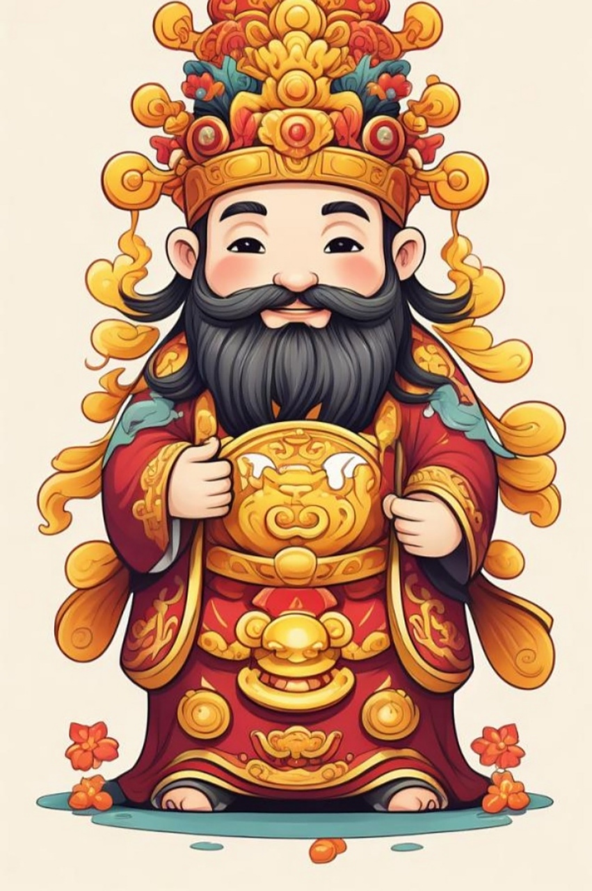 大年初五,五路财神驾到,迎财神八方来财,百无禁忌,发财暴富!#发财年