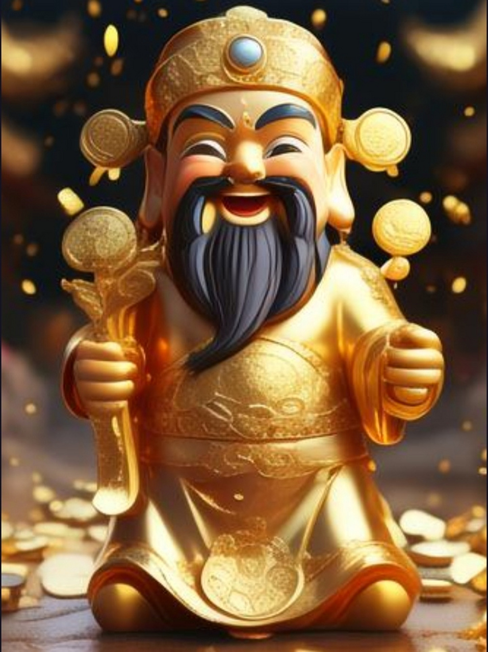 ai创作#爱创作# #黄金财神