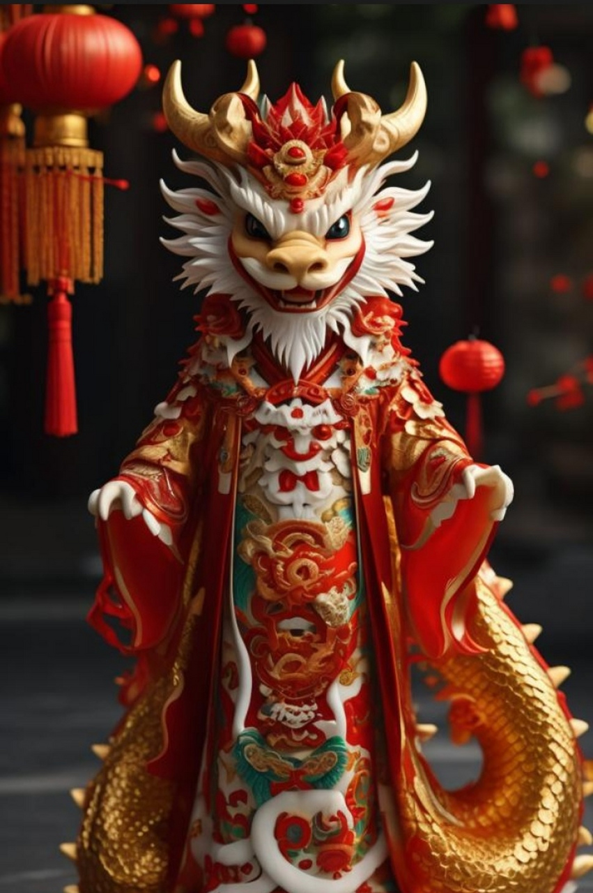 龙行大运接好运连连,九龙运转乾坤发大财,九龙迎福禄寿喜财五福临门