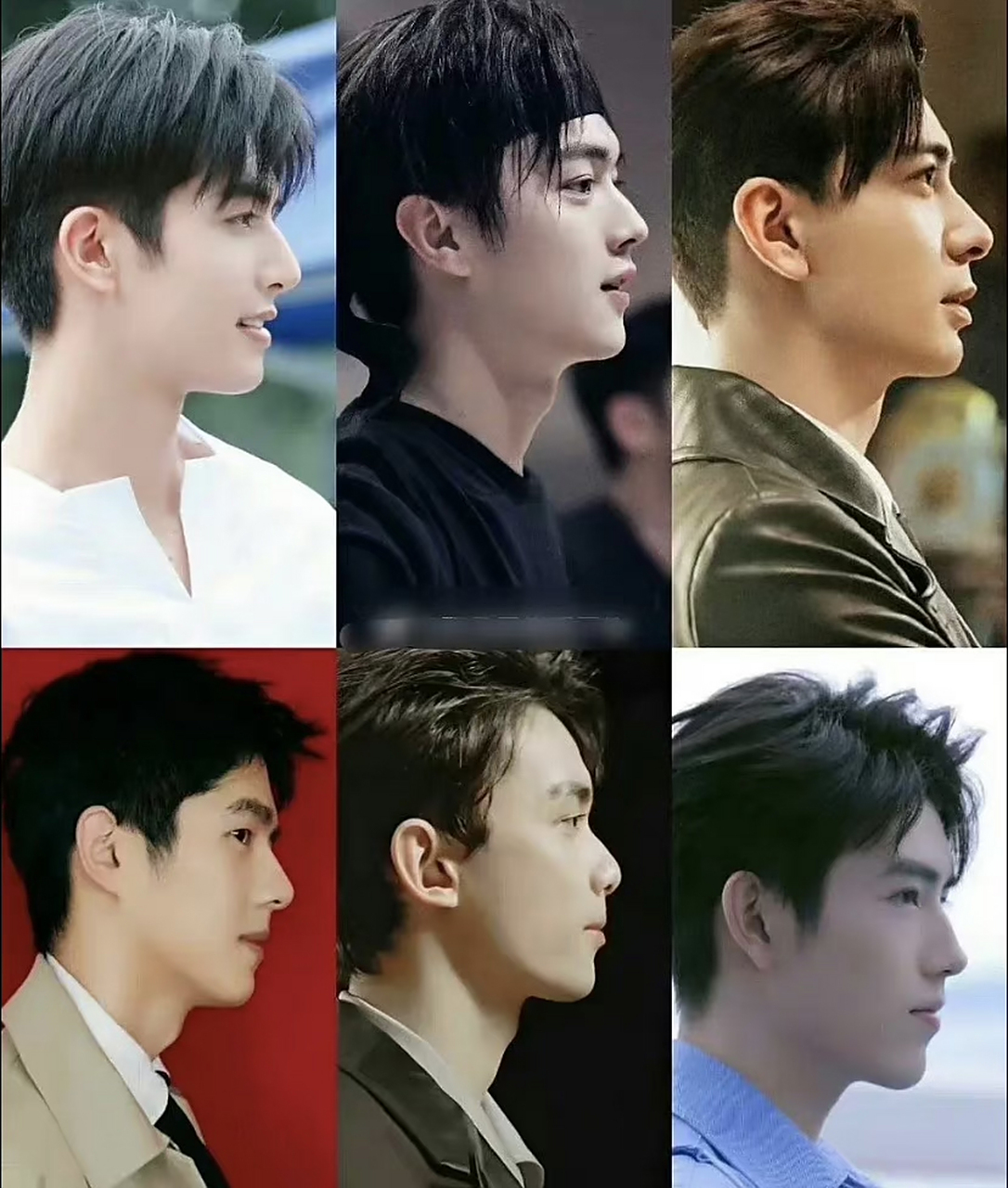 盘点95后男明星的侧颜,宋威龙 许凯 陈星旭 刘昊然 吴磊 陈飞宇,谁更