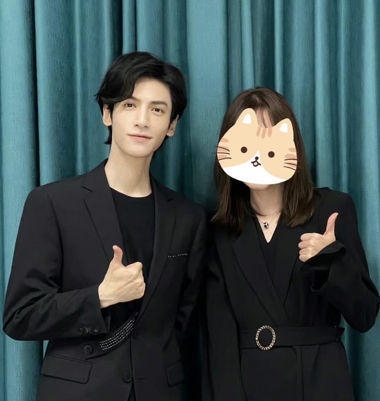 罗云熙和素人的同框合照,帅哥的状态怎么样?