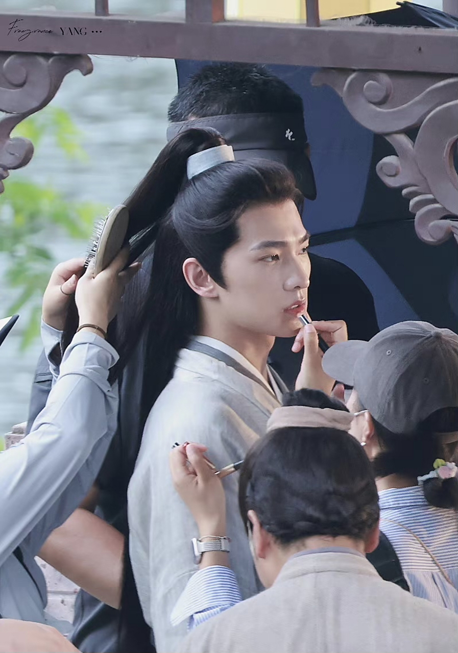 杨洋《凡人修仙传》今日份的路透图,你期待这部剧吗?