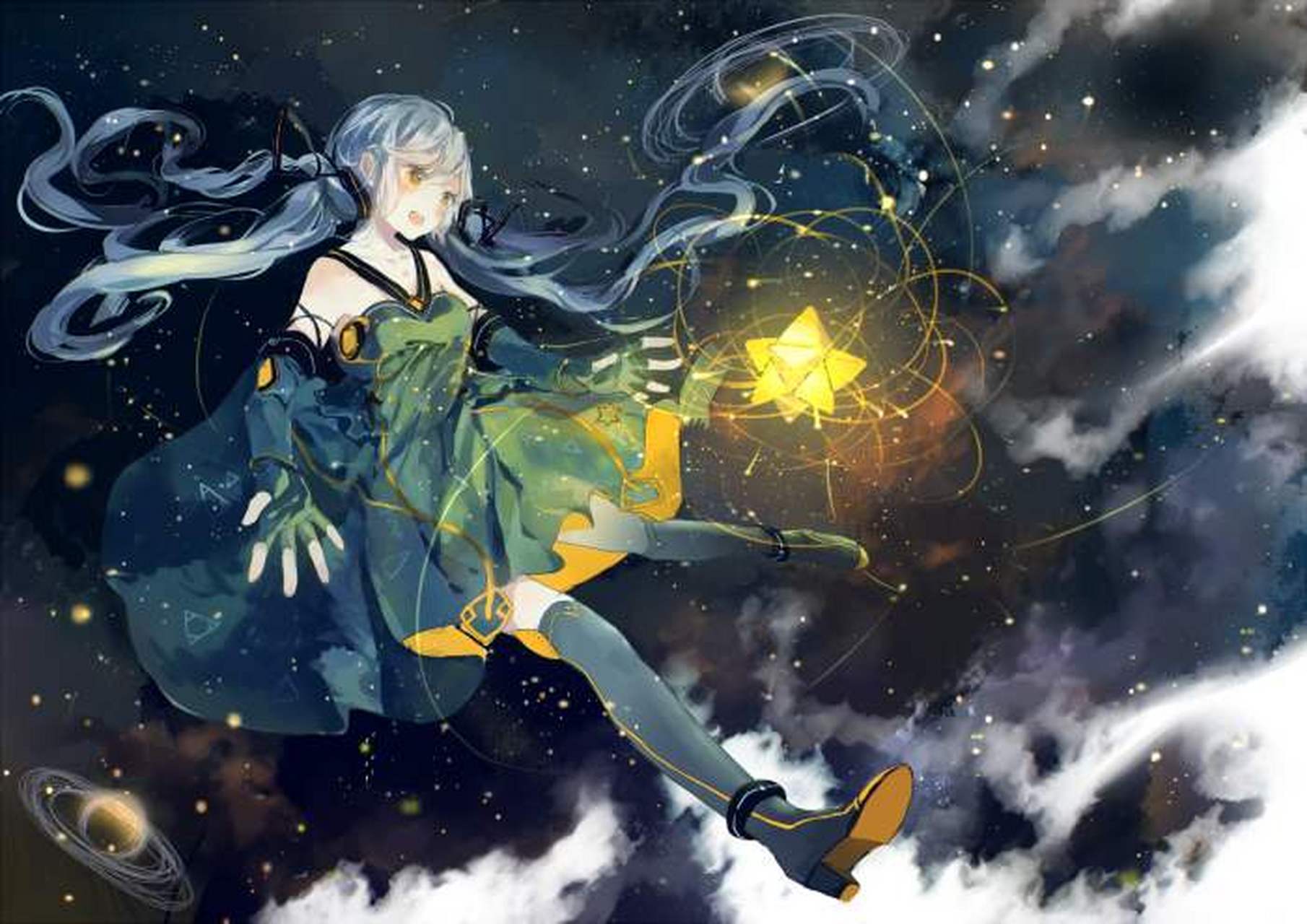 来自二次元中的星辰少女[嘻嘻]