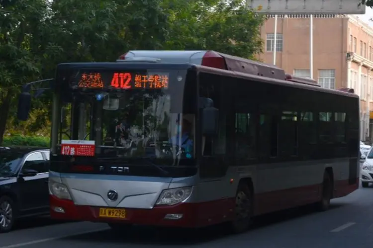 412公交车路线路线图图片