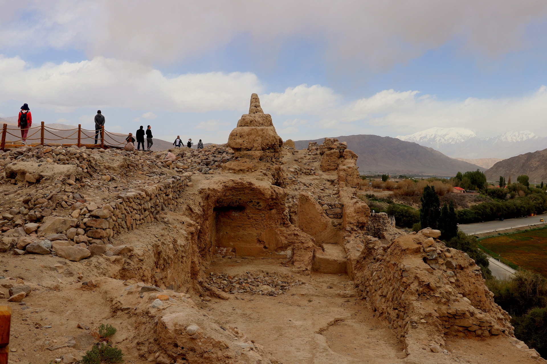 新疆塔什库尔干塔吉克自治县石头城遗址(2019.8)