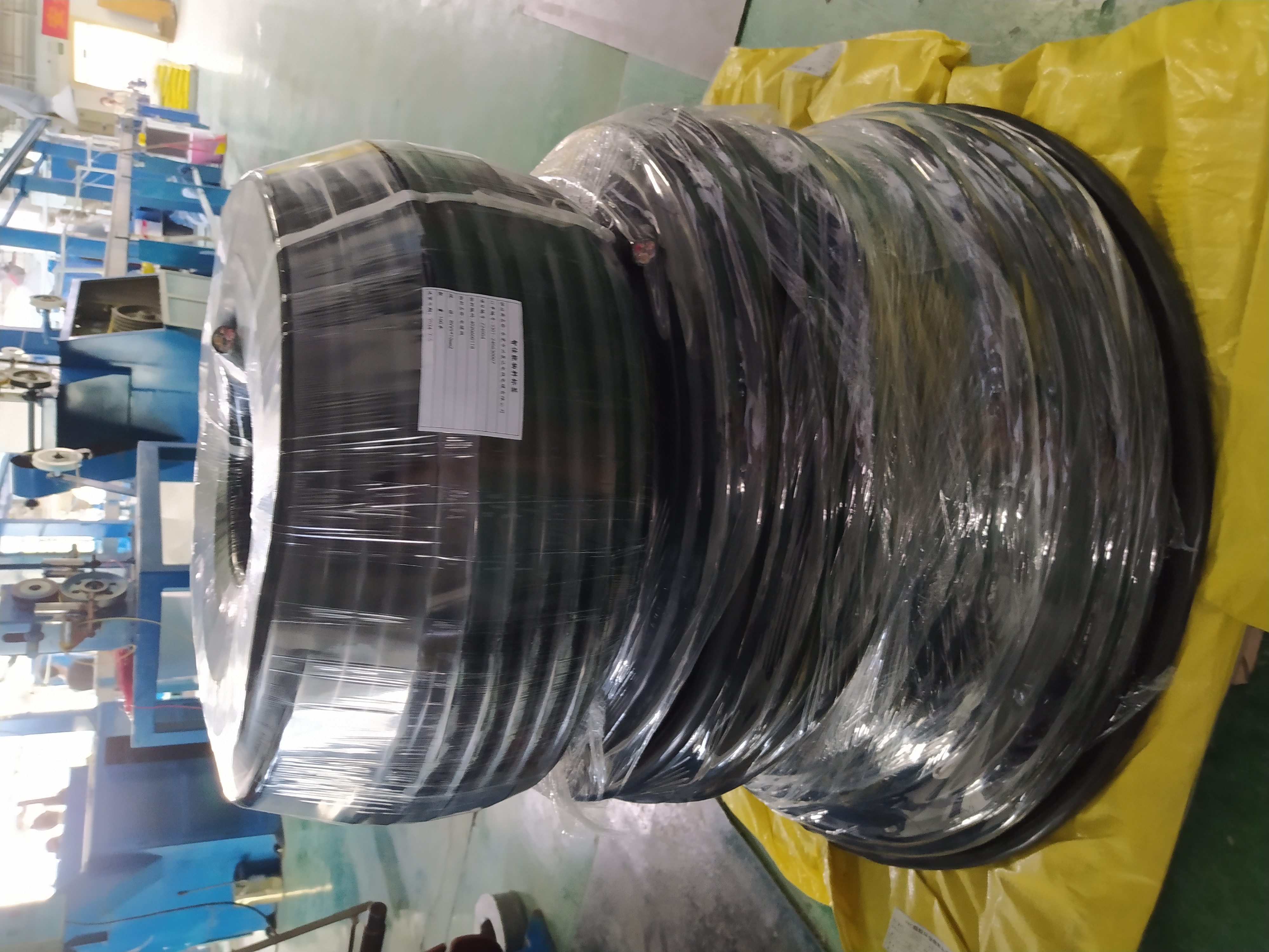 rvv5*10mm2多芯护套线打包好了,一会发货#电线