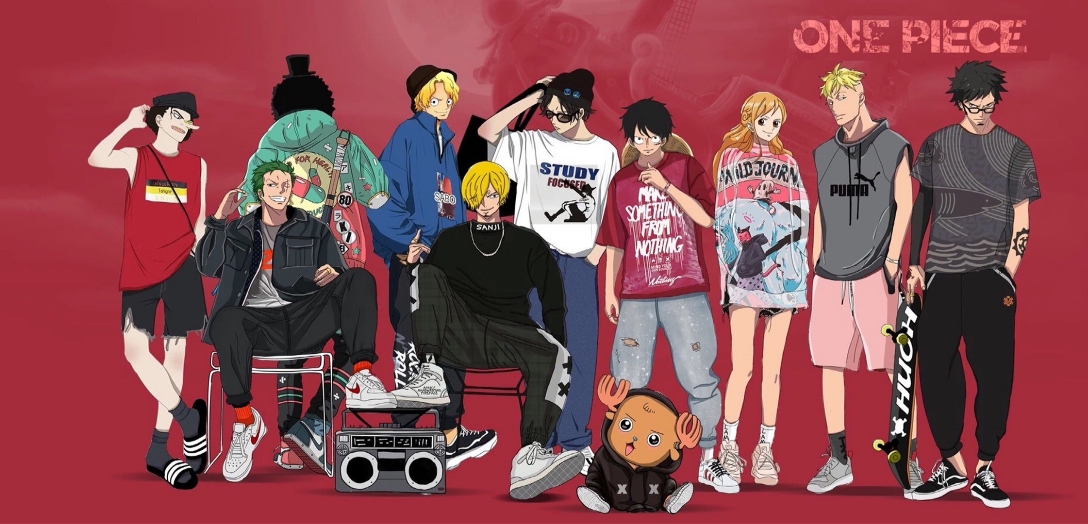 这不妥妥的偶像天团[色][色][色]#海贼王# #经典动漫# #日本动漫