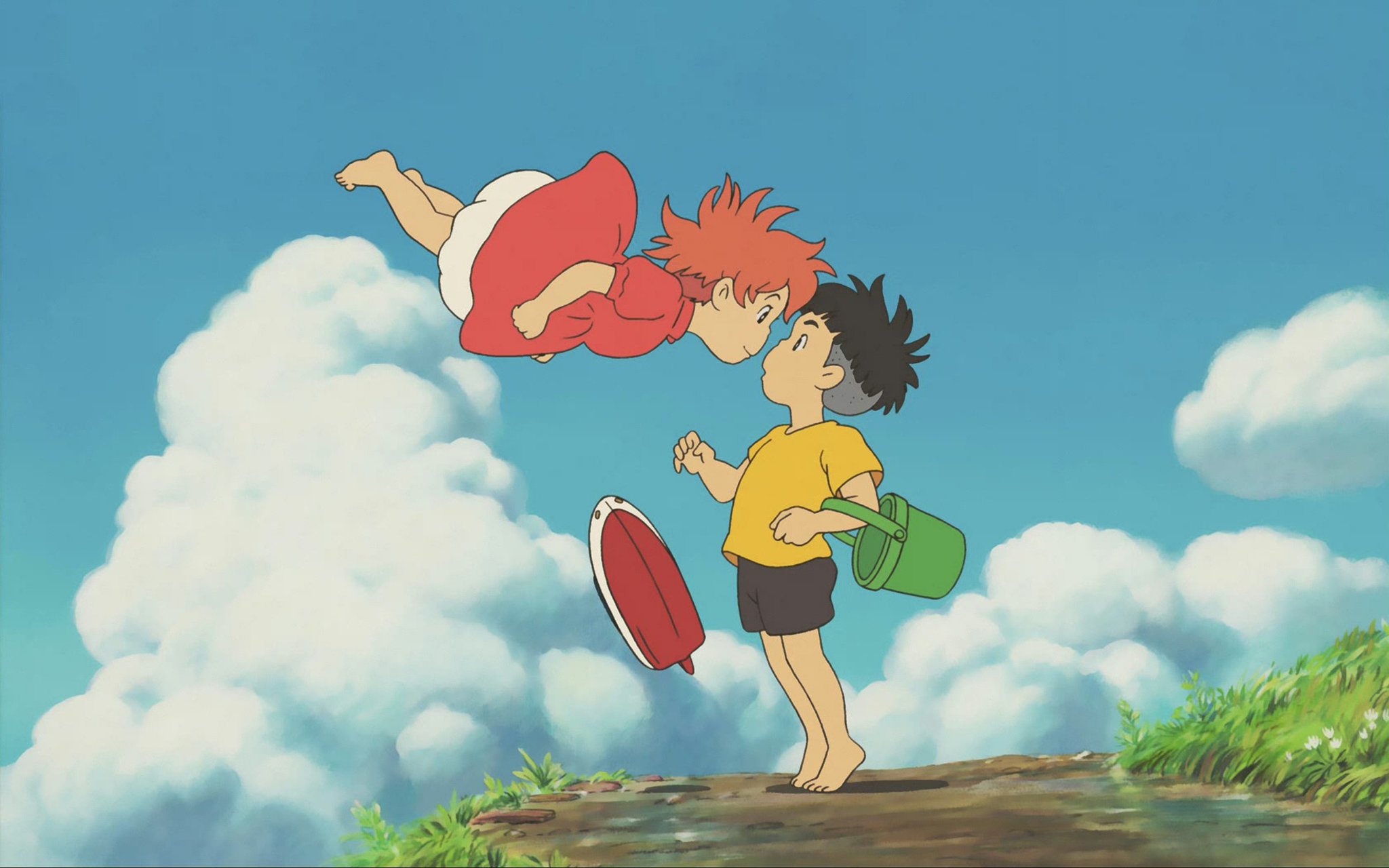 宫崎骏世界里的爱情是最纯粹的[温暖][温暖][温暖]#经典动漫# #日本