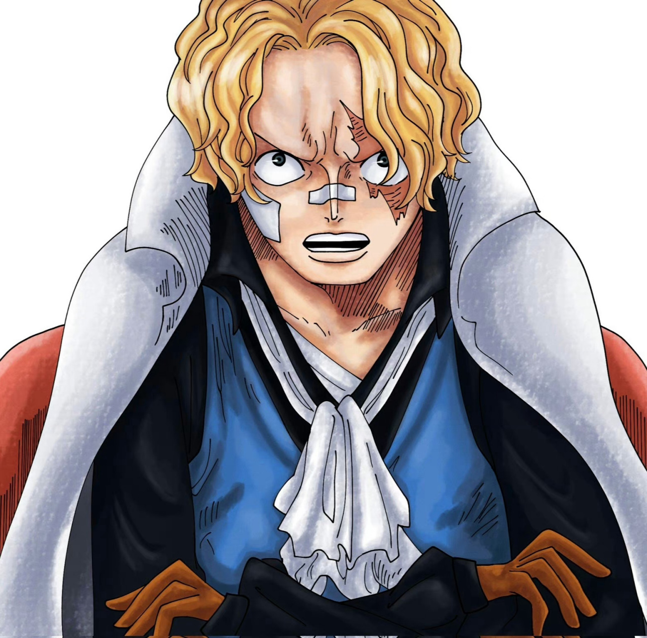 萨博嘴唇怎么这样了[二哈][二哈][二哈]#经典动漫# #日本动漫# #海贼