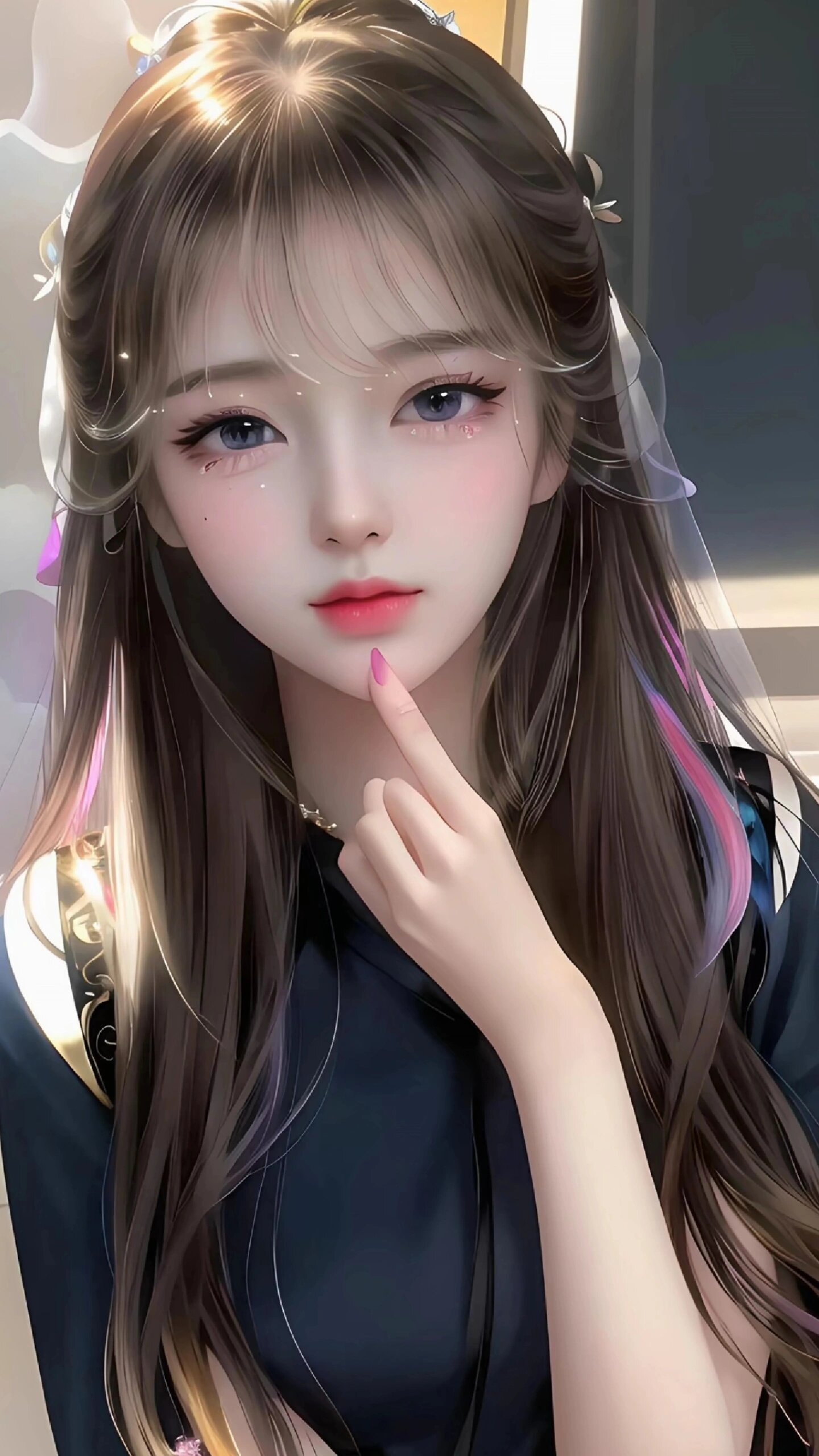 美女头像#最靓头像壁纸征集赛