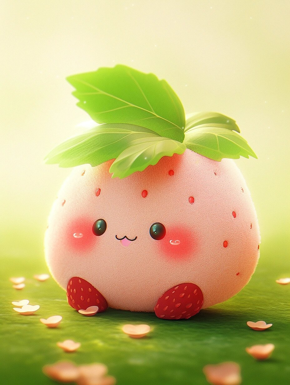 草莓小可爱 莓心 莓肺 莓烦恼 开心快乐哦|#最靓头像壁纸征集赛