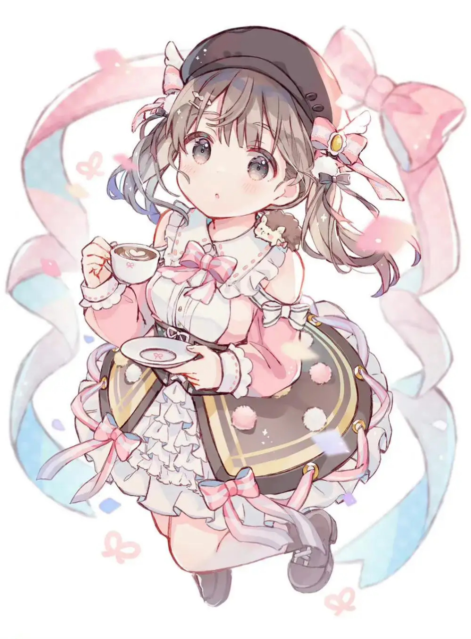 动漫美图# 发现了一组好可爱的美漫女孩呦,这次都是萌萌可爱的少欧珑