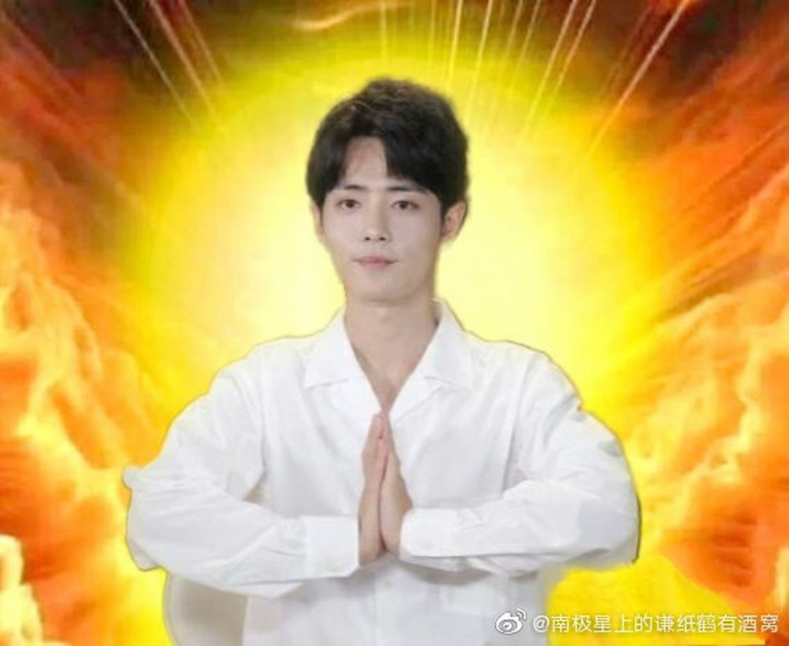 肖战# 顺顺利利 保佑我期末考试过关!