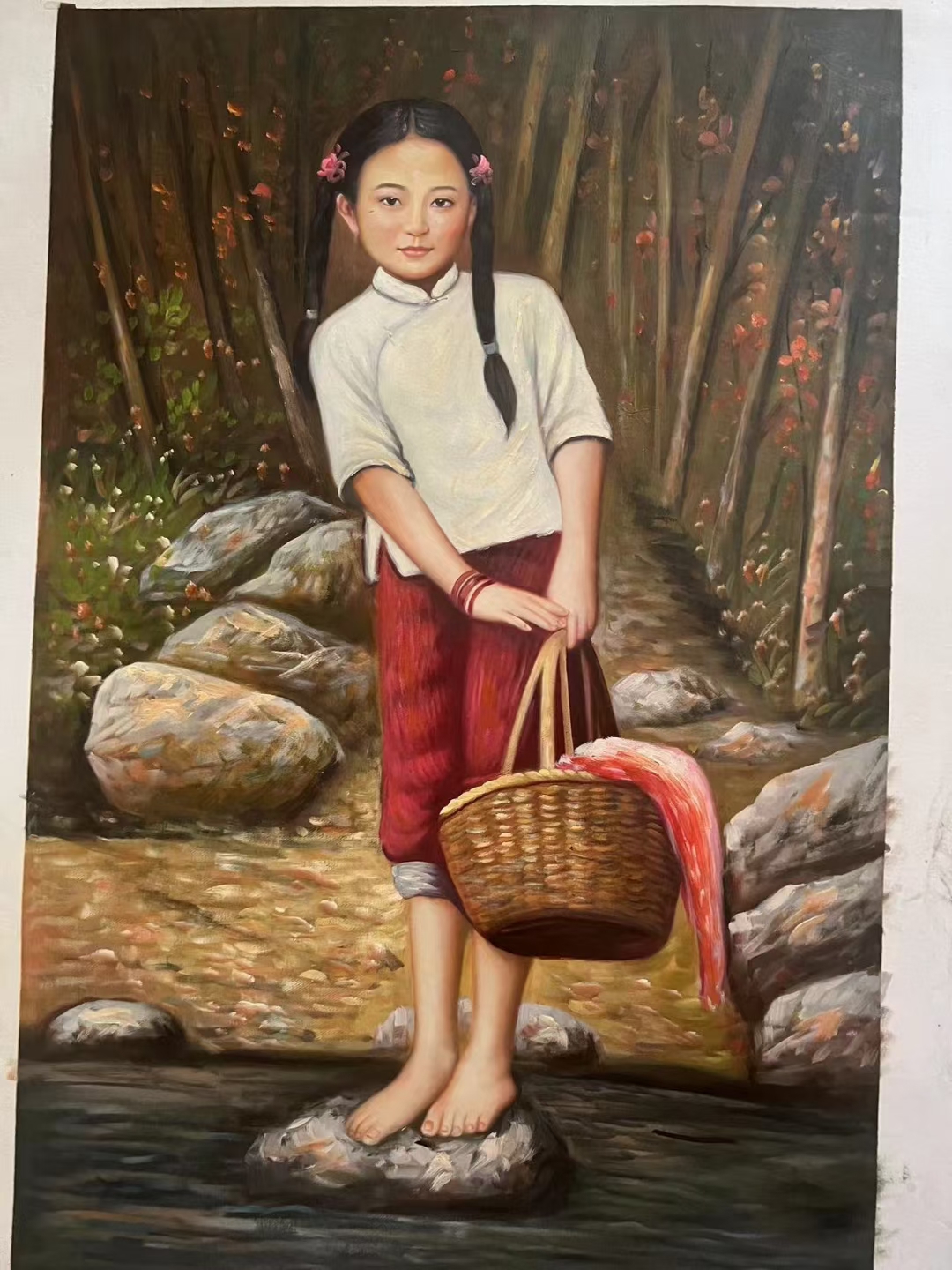 它用一抹金黄,一抹红,一抹绿,涂抹出一幅幅醉人的画卷