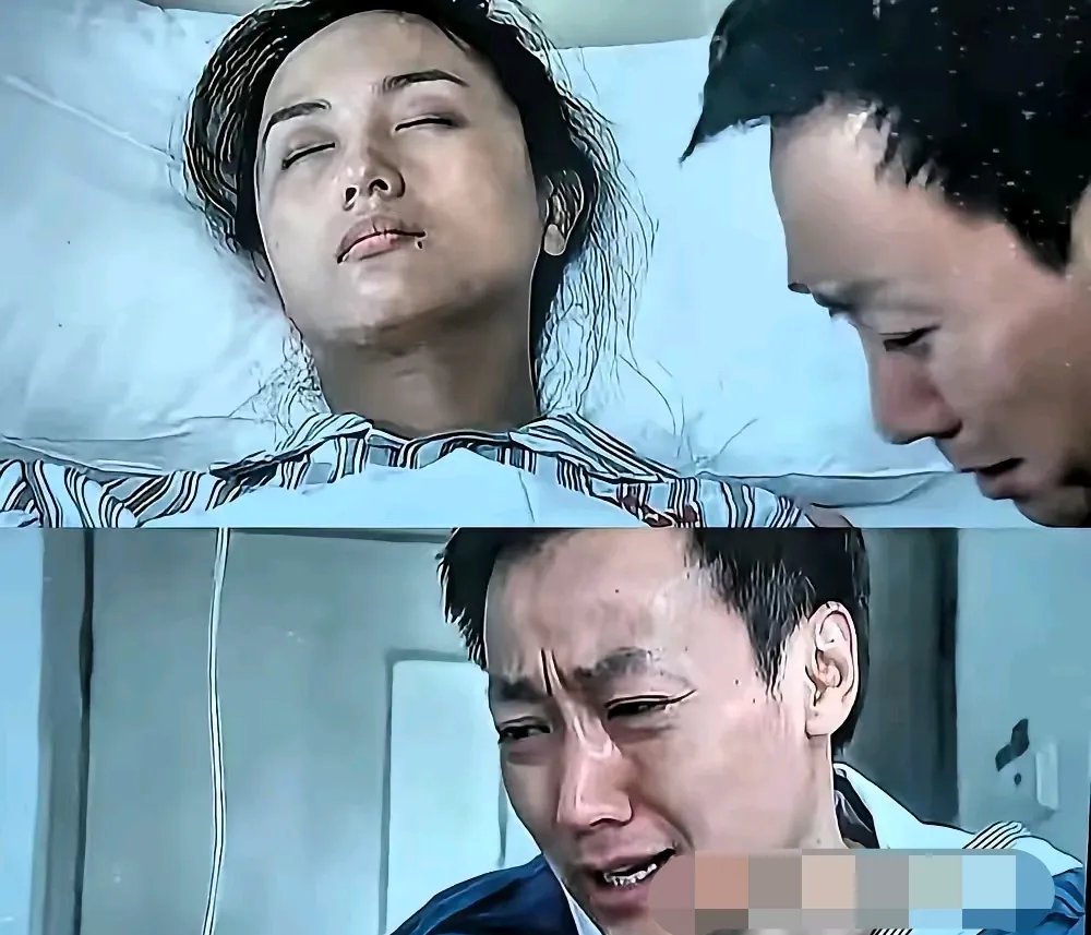 在分别的那一刻,整个世界好像停住了,这个男人哭得