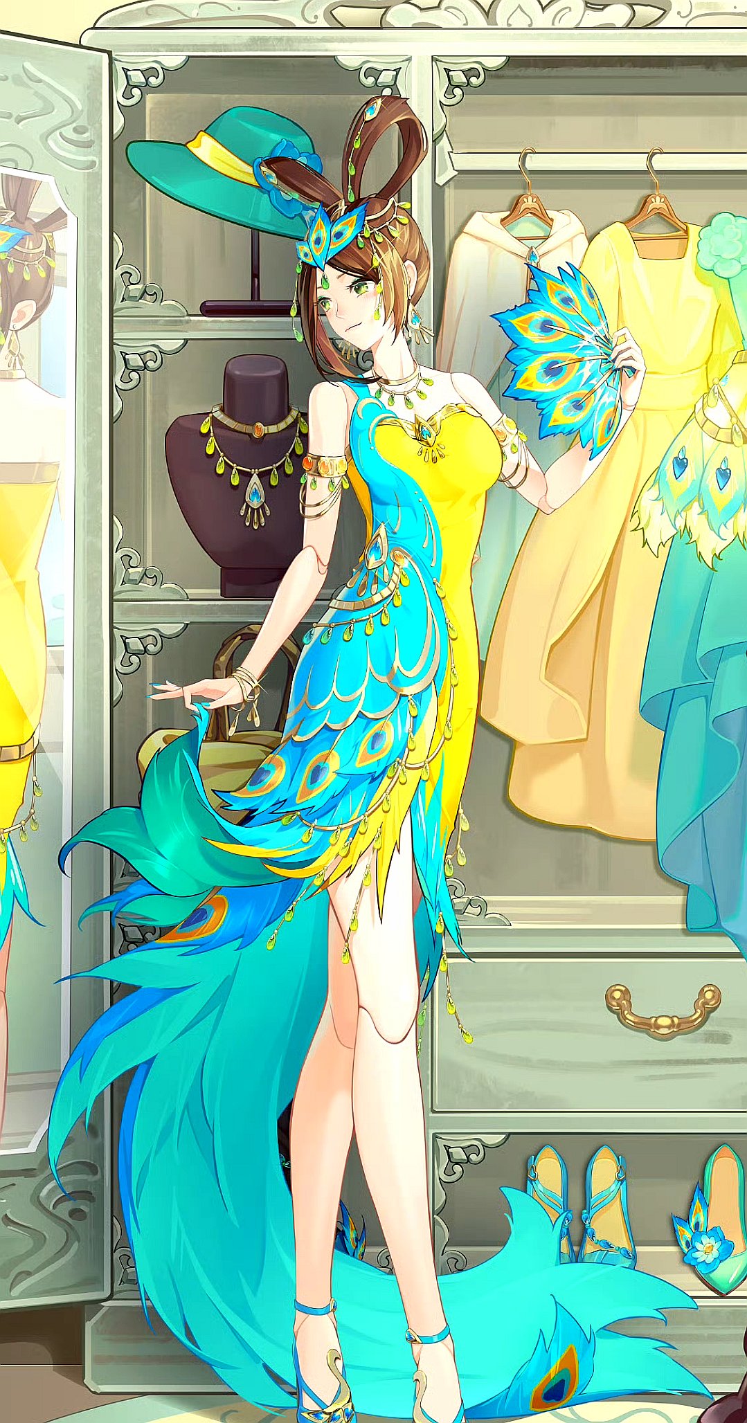 最近看到叶罗丽官方发出来的插画,让人不禁想到孔雀仙子的升级问题