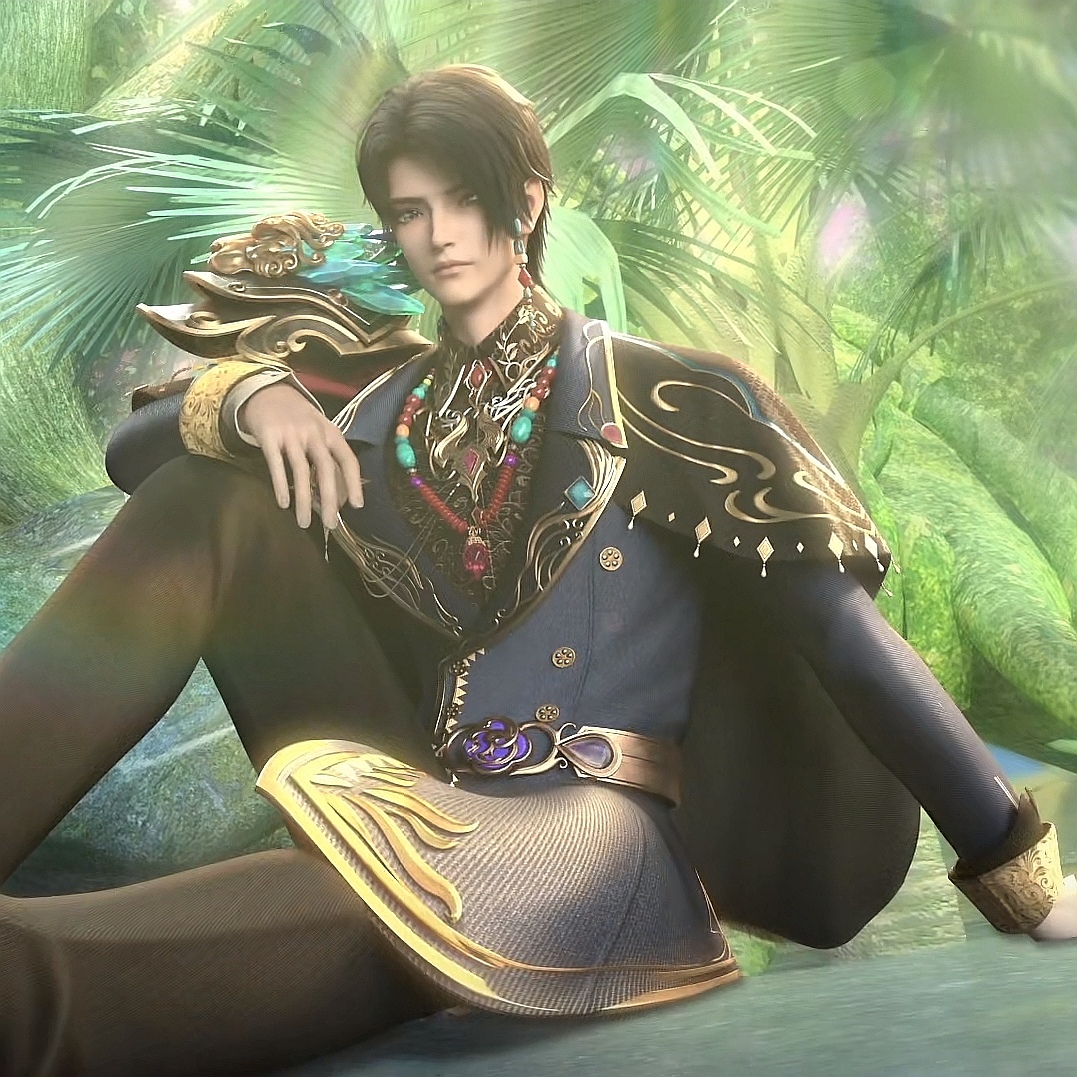 帅气逼人的荒石与美丽动人的辛灵店长,两人一出场便如春风般甜蜜,一句