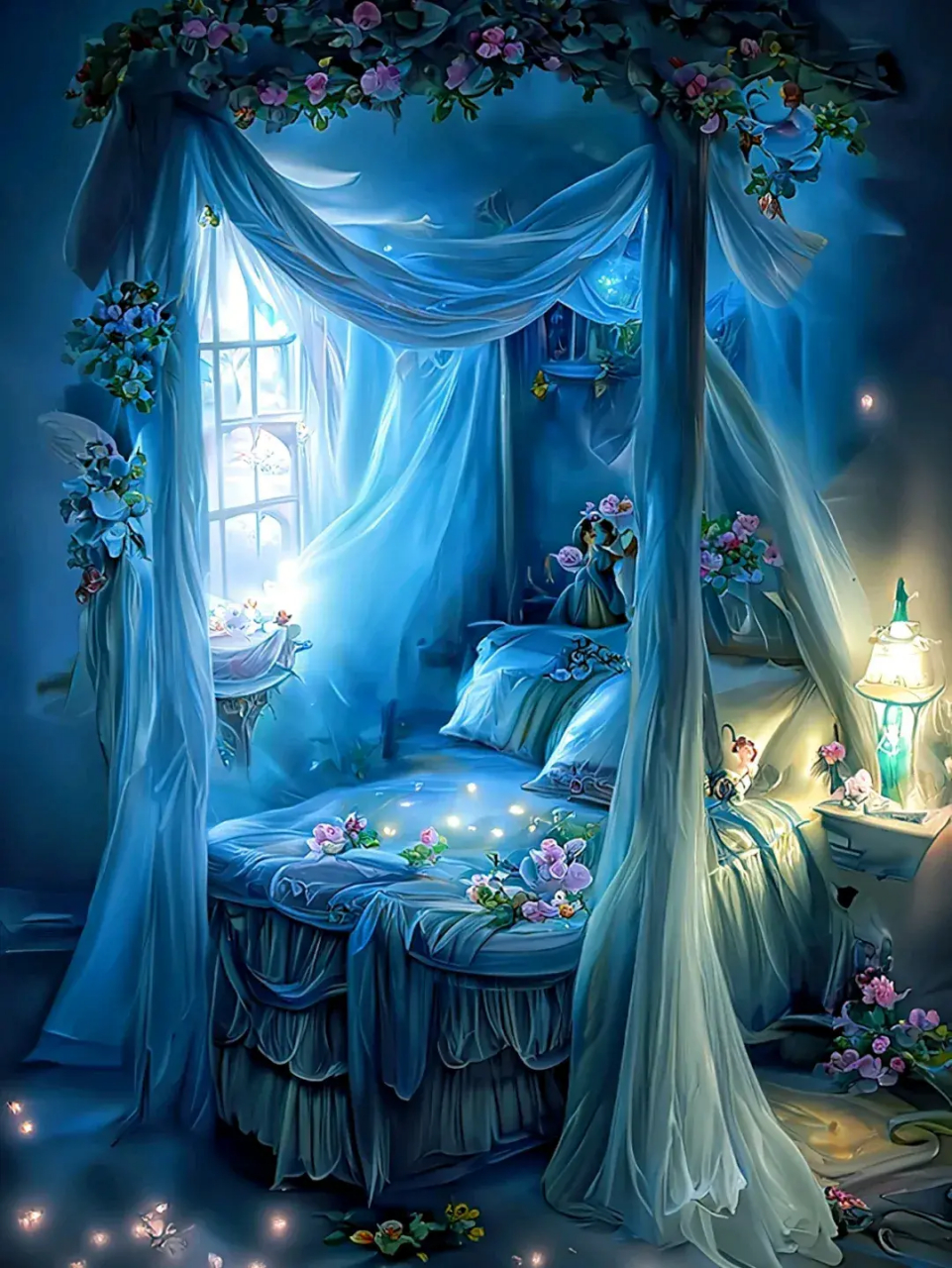 一不小心 闯进了童话故事里面 公主的房间