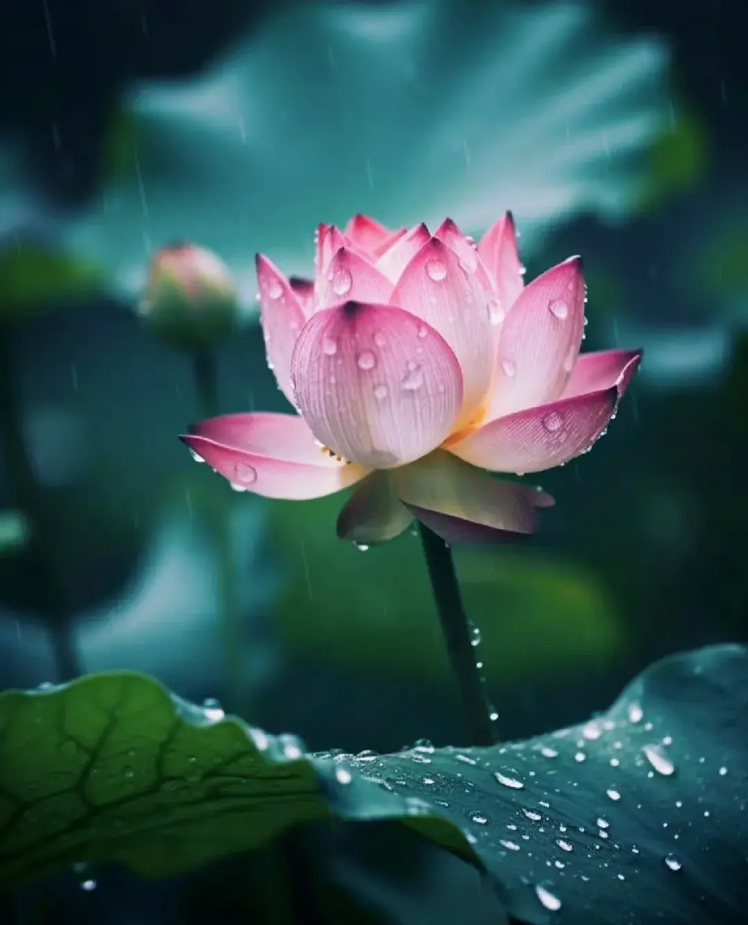 菡萏花开,心静如莲,在这纷繁世界,所向往的,不过是一份宁静与和谐.