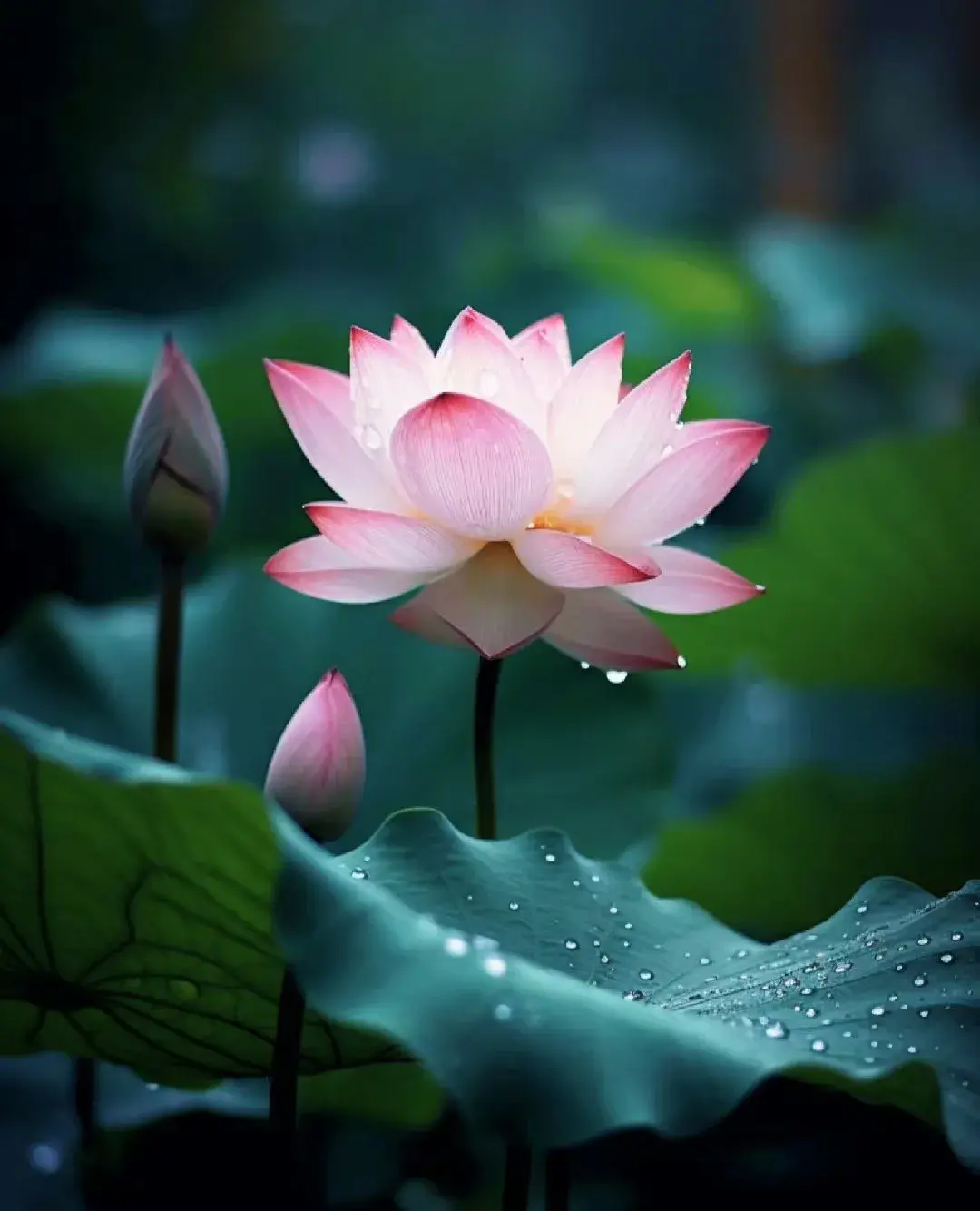 菡萏花开,心静如莲,在这纷繁世界,所向往的,不过是一份宁静与和谐.