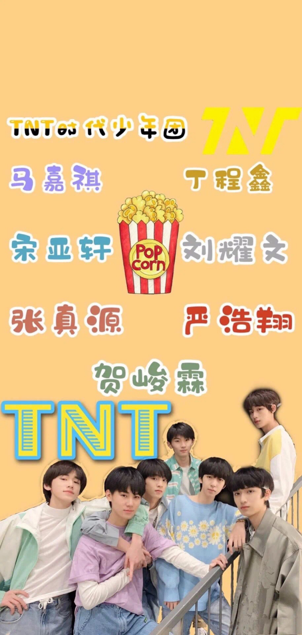 嘿!你们喜欢tnt时代p少年团吗?