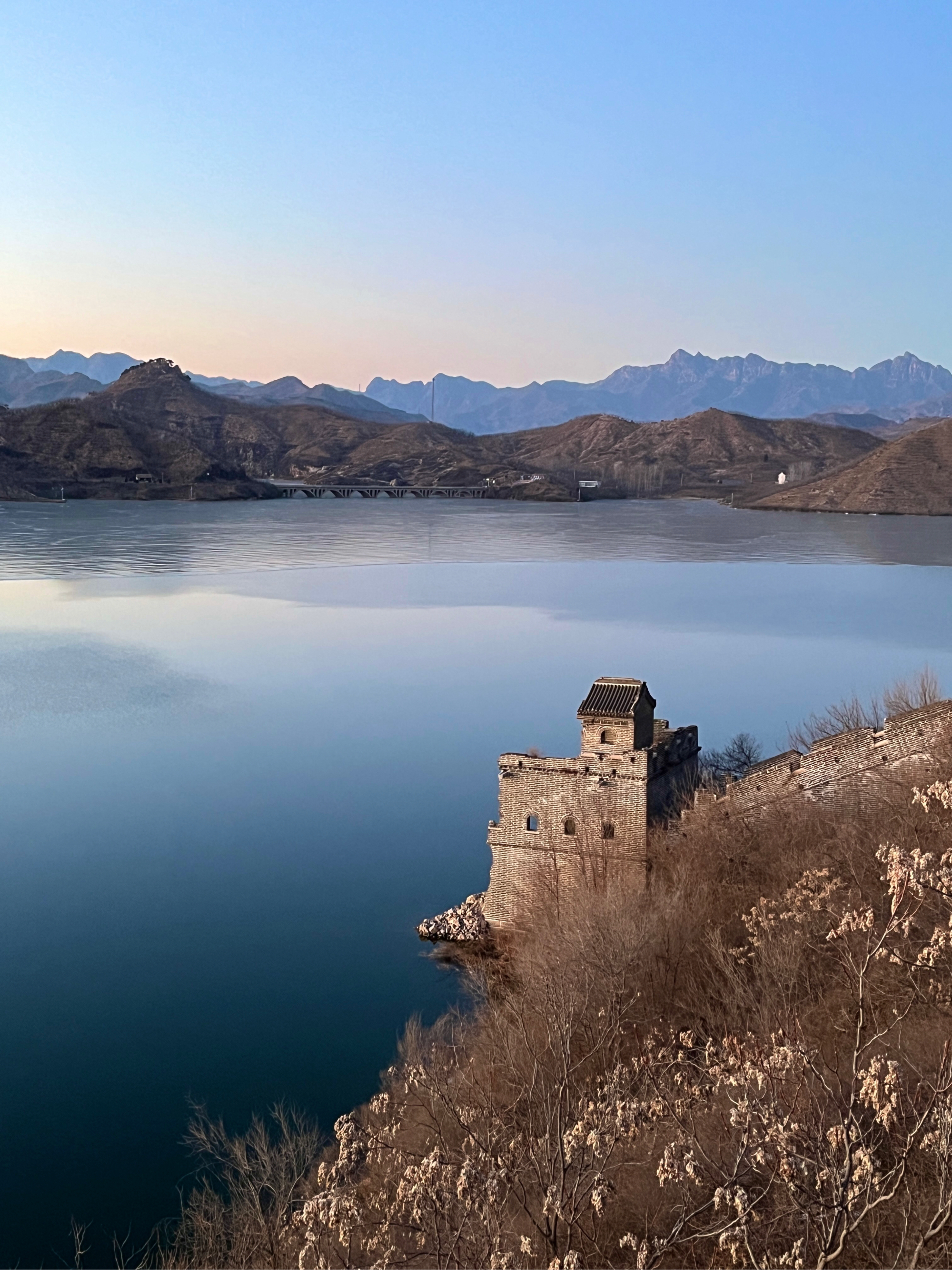 遵化上关湖风景区图片