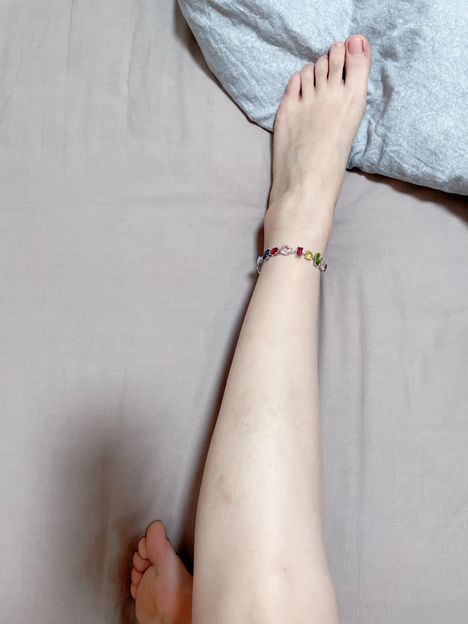 精美脚链,适合我的白嫩脚丫