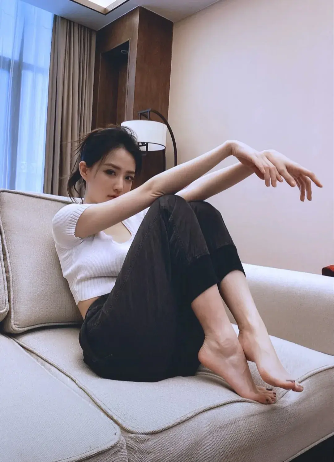 徐璐,不仅人美,脚也不错哦