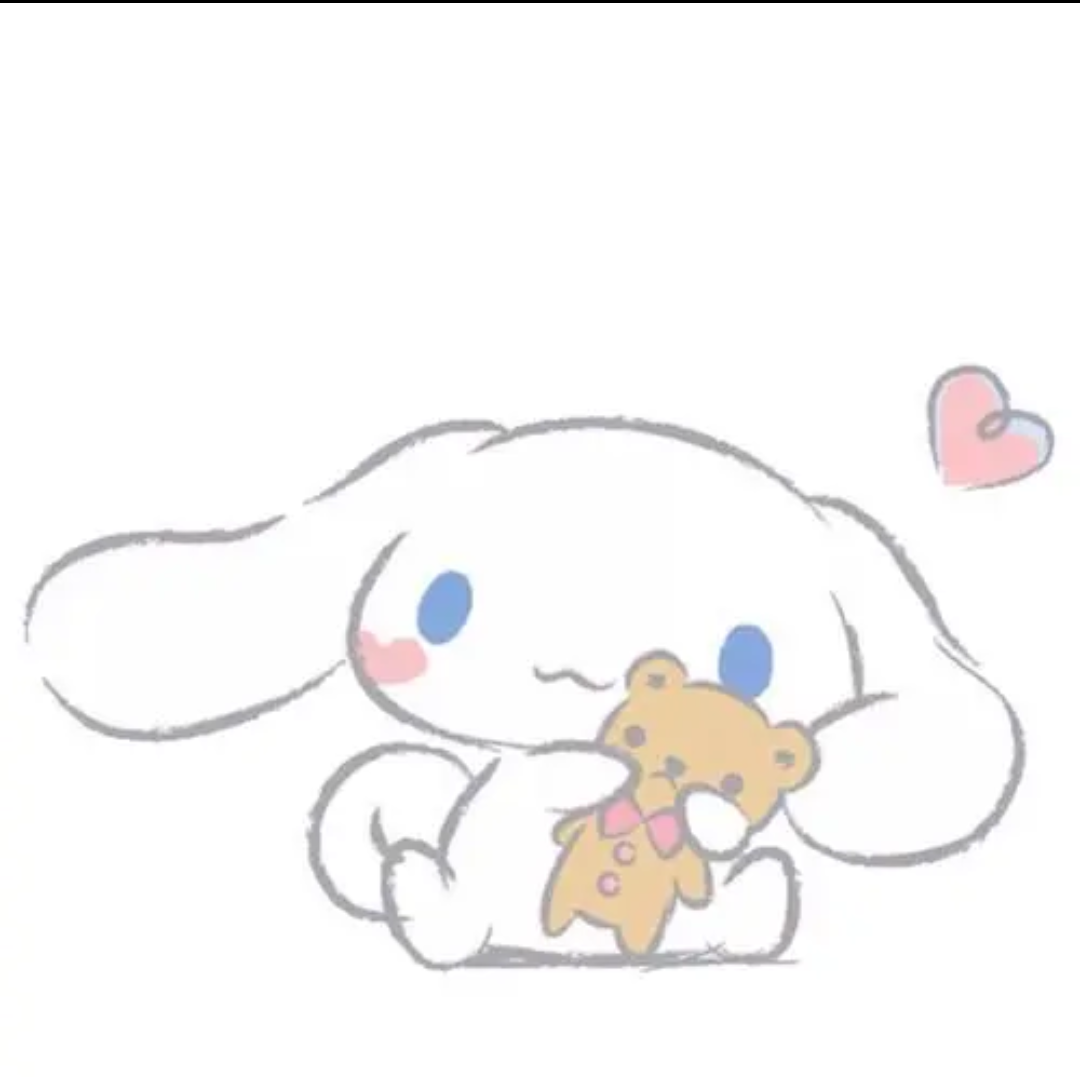 白色玉桂狗头像