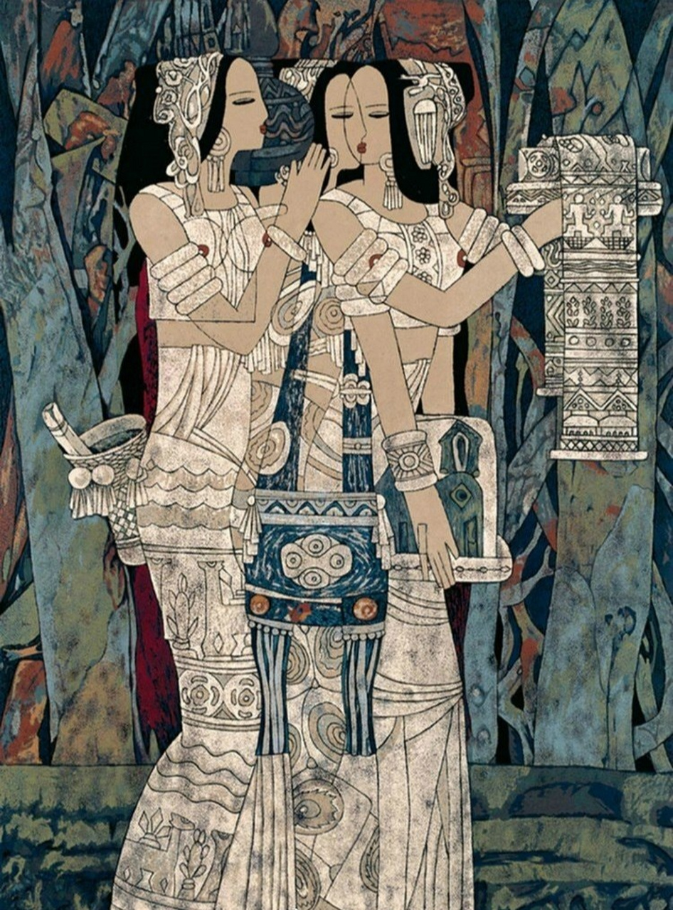 陈永乐国画人物欣赏——陈永乐,1944年生于重庆,浙江奉化人氏.