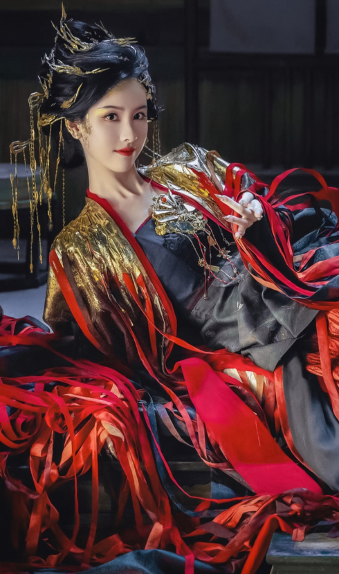 这九位女明星的红色古装,谁最惊艳?